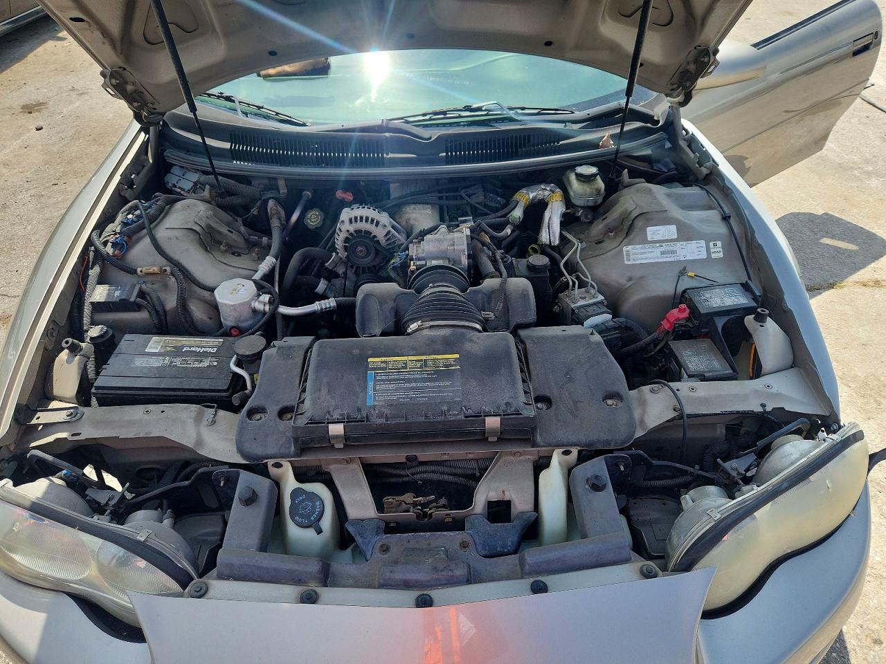 2001 Chevrolet Camaro Silver vin: 2G1FP22K012103539