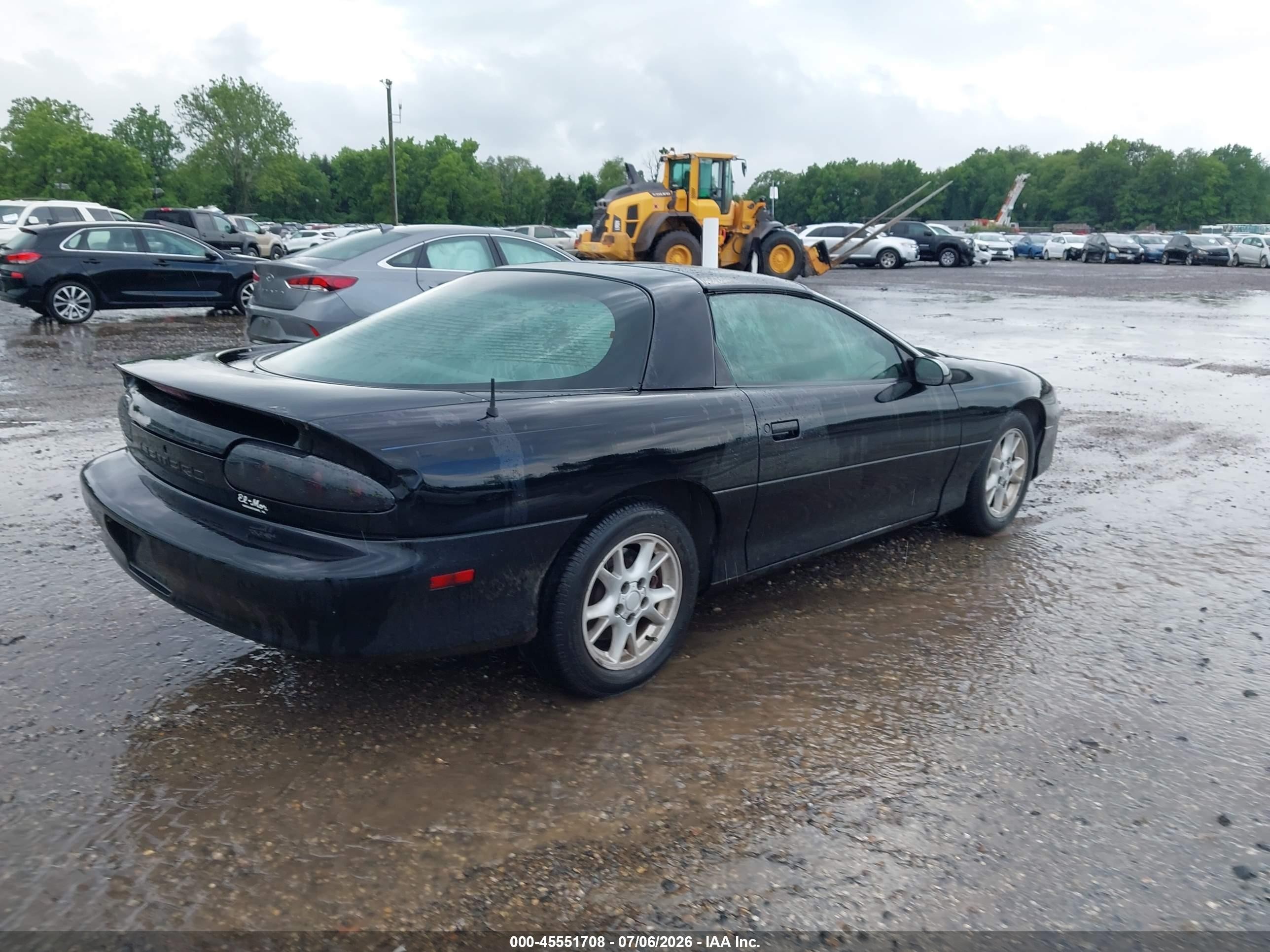 2002 Chevrolet Camaro   Black vin: 2G1FP22K022123713
