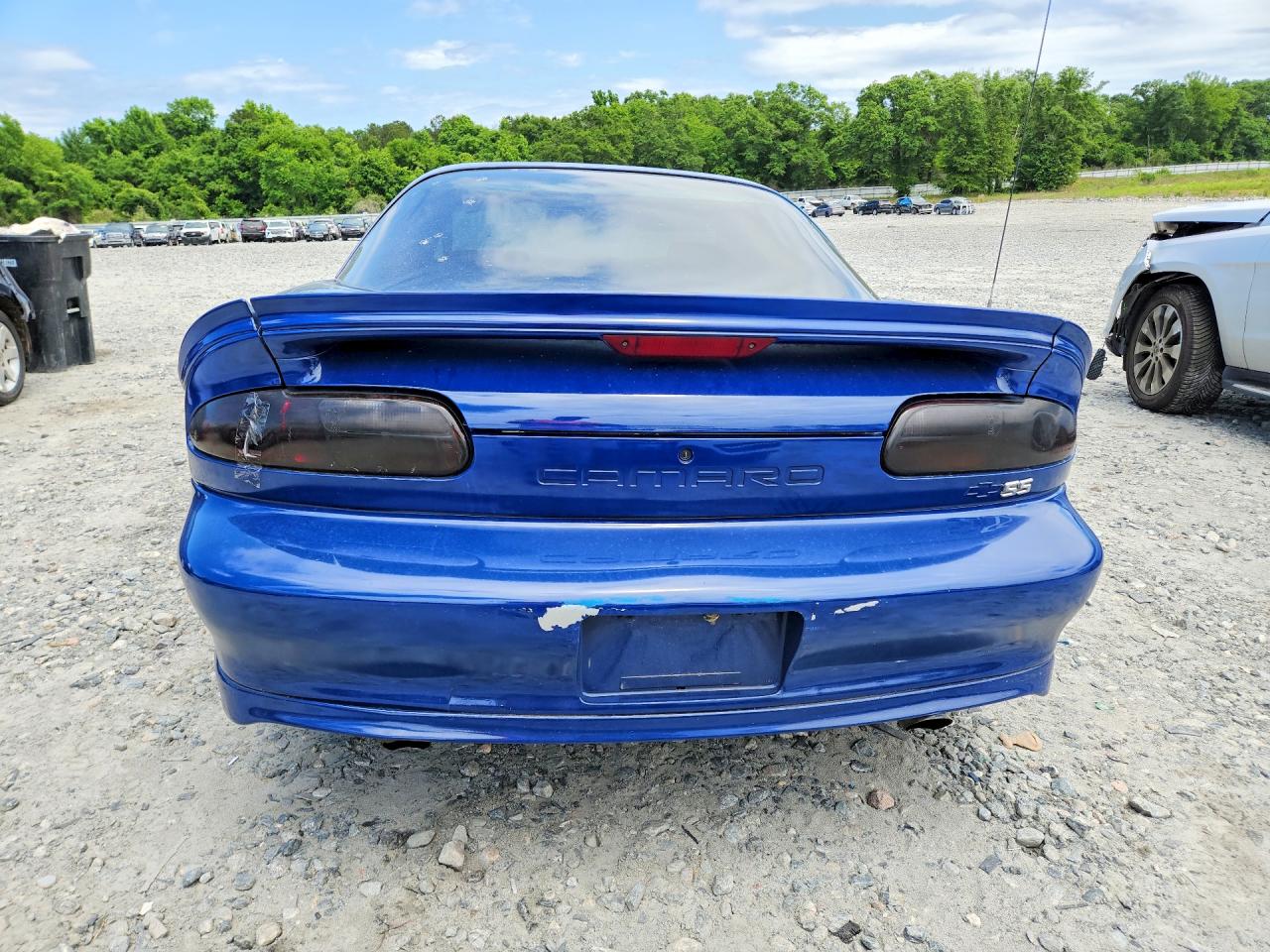 1997 Chevrolet Camaro Base Blue vin: 2G1FP22K0V2103434