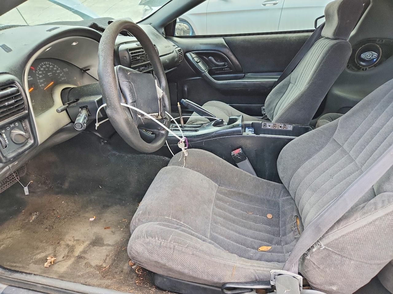 1997 Chevrolet Camaro Base Blue vin: 2G1FP22K0V2103434