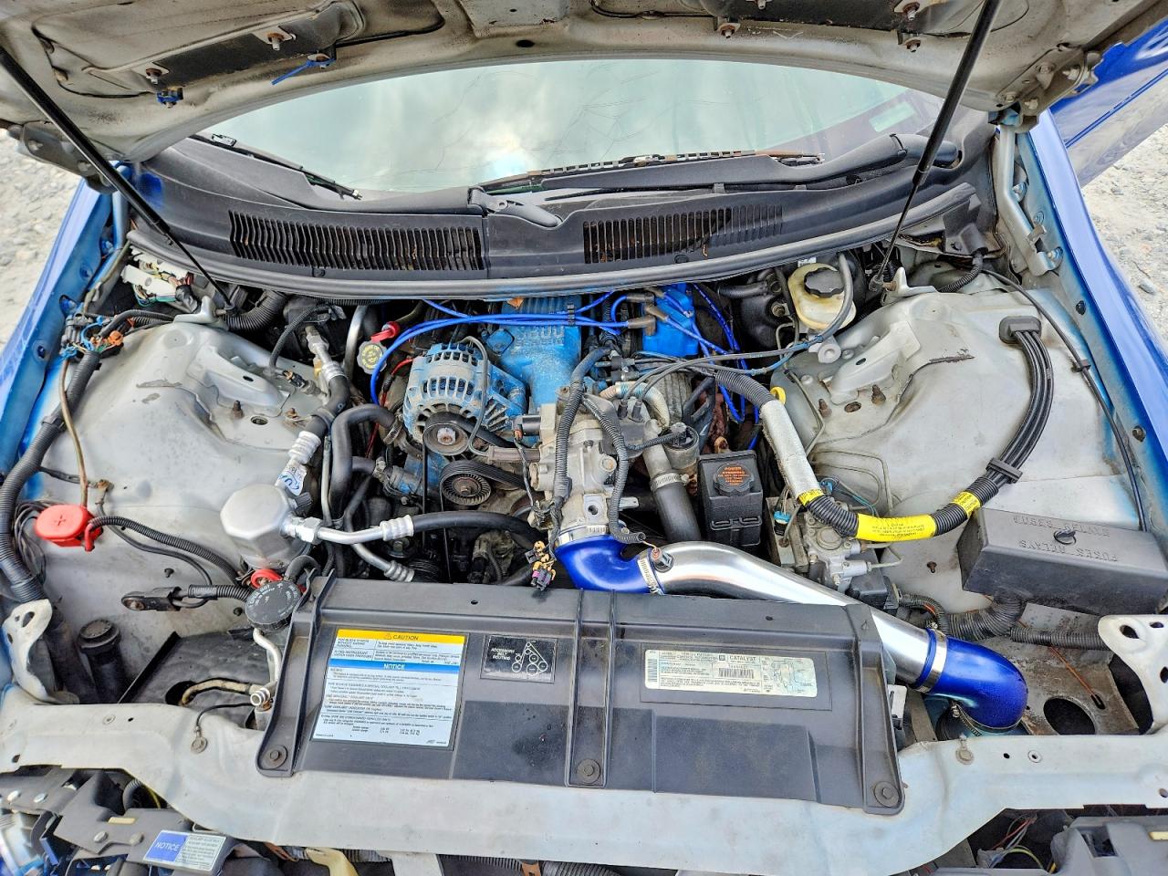 1997 Chevrolet Camaro Base Blue vin: 2G1FP22K0V2103434