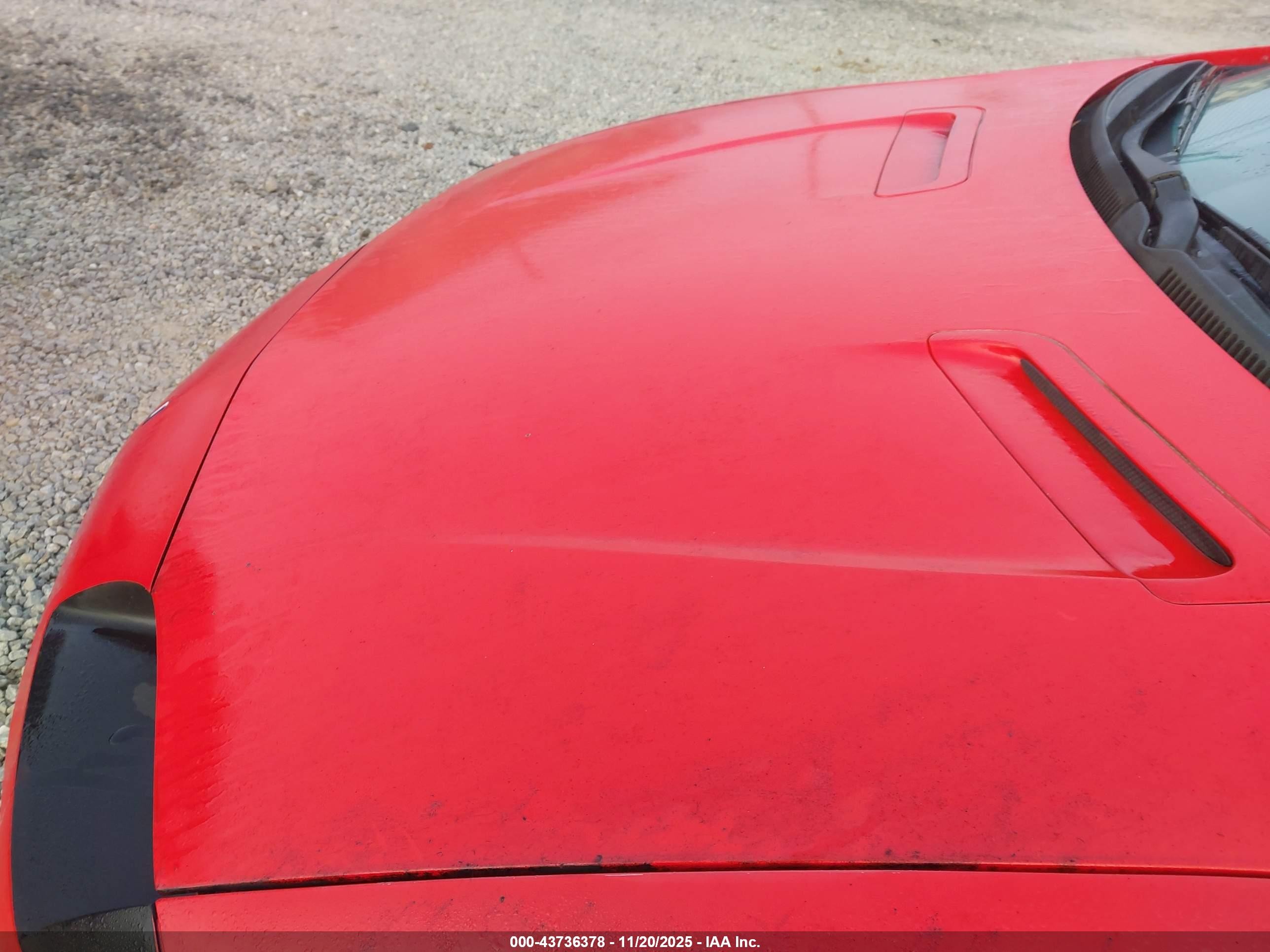 1997 Chevrolet Camaro   Red vin: 2G1FP22K0V2154853