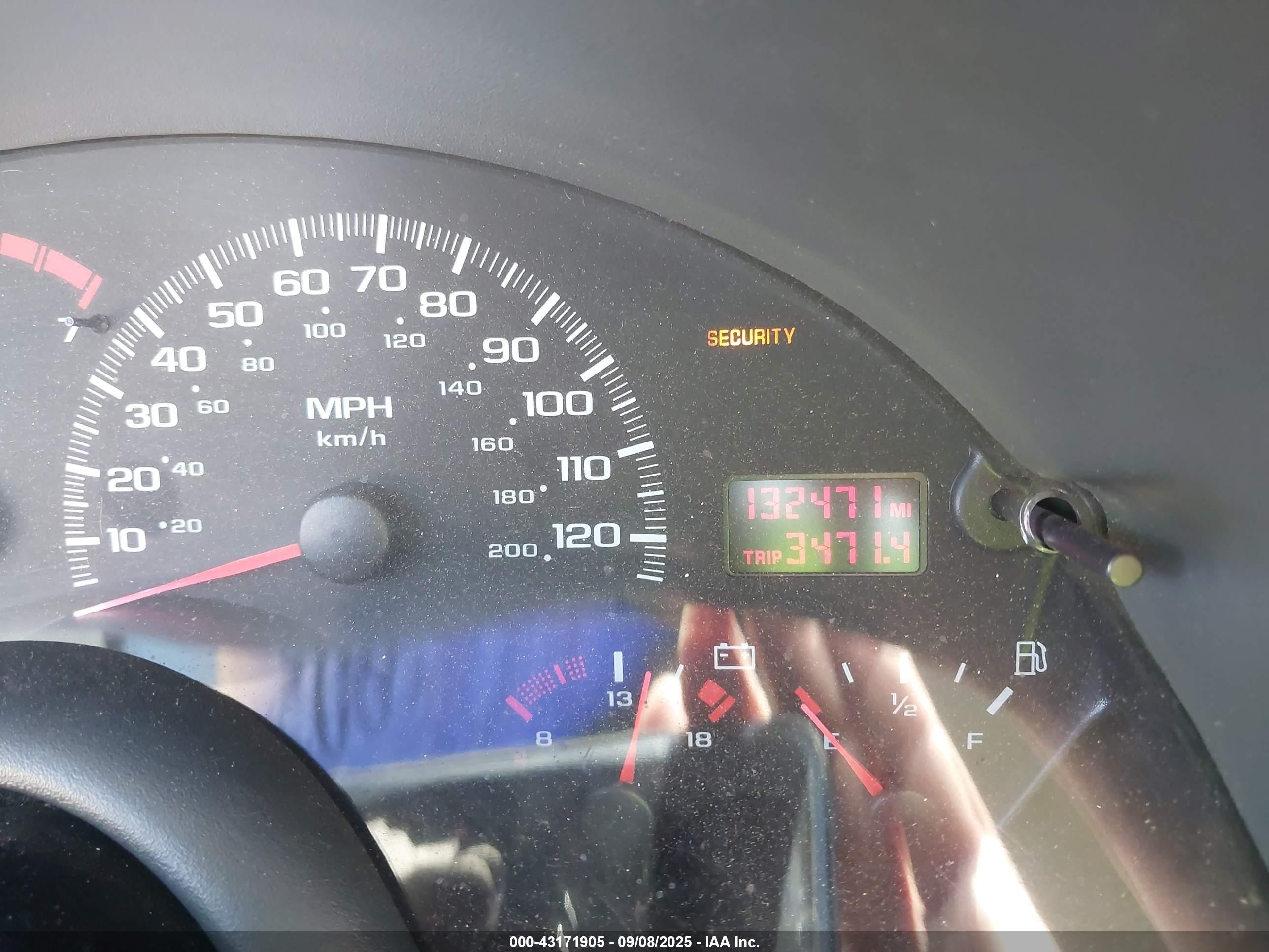 1998 Chevrolet Camaro   Purple vin: 2G1FP22K0W2110742