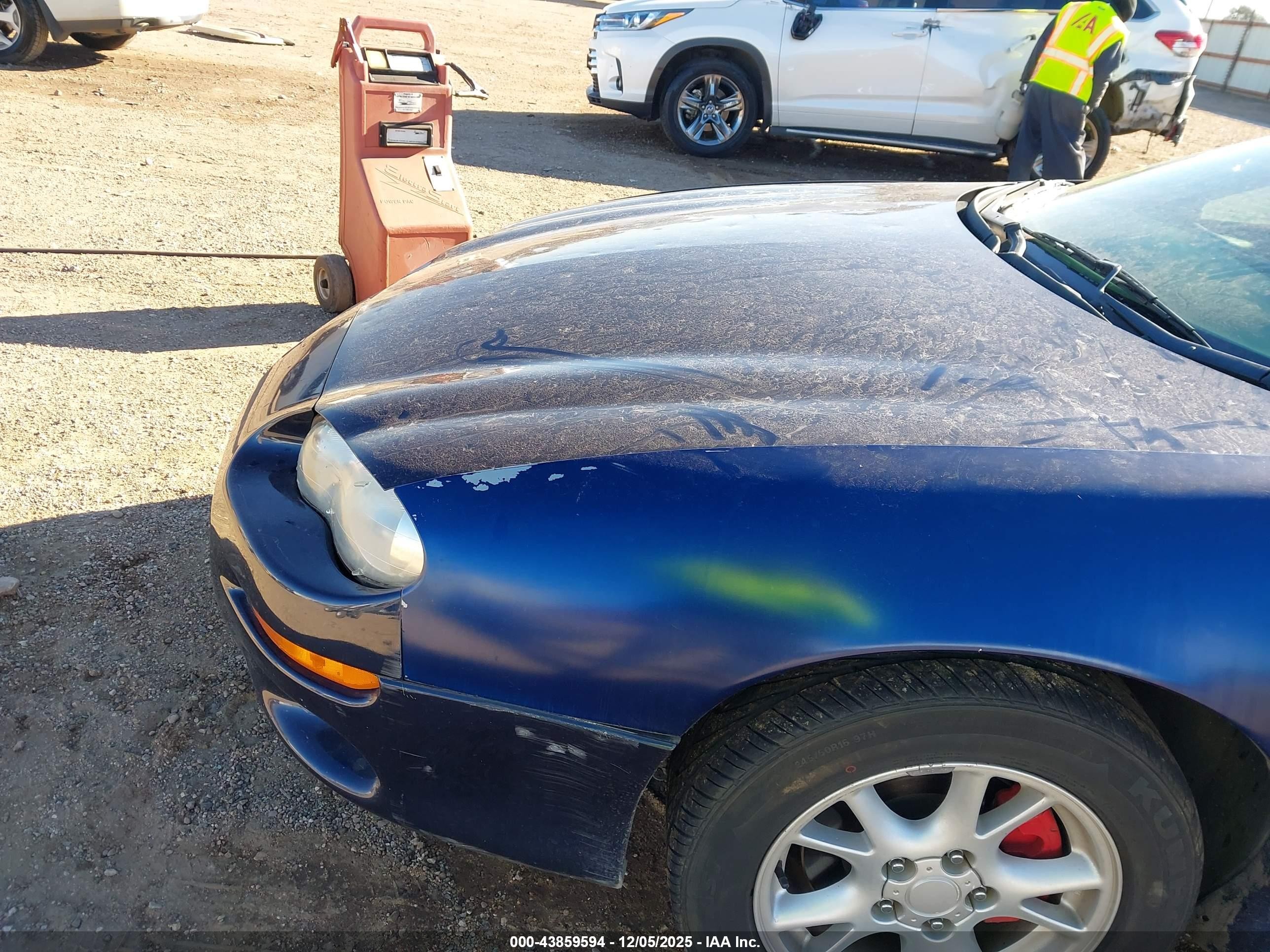 1999 Chevrolet Camaro   Blue vin: 2G1FP22K0X2119068