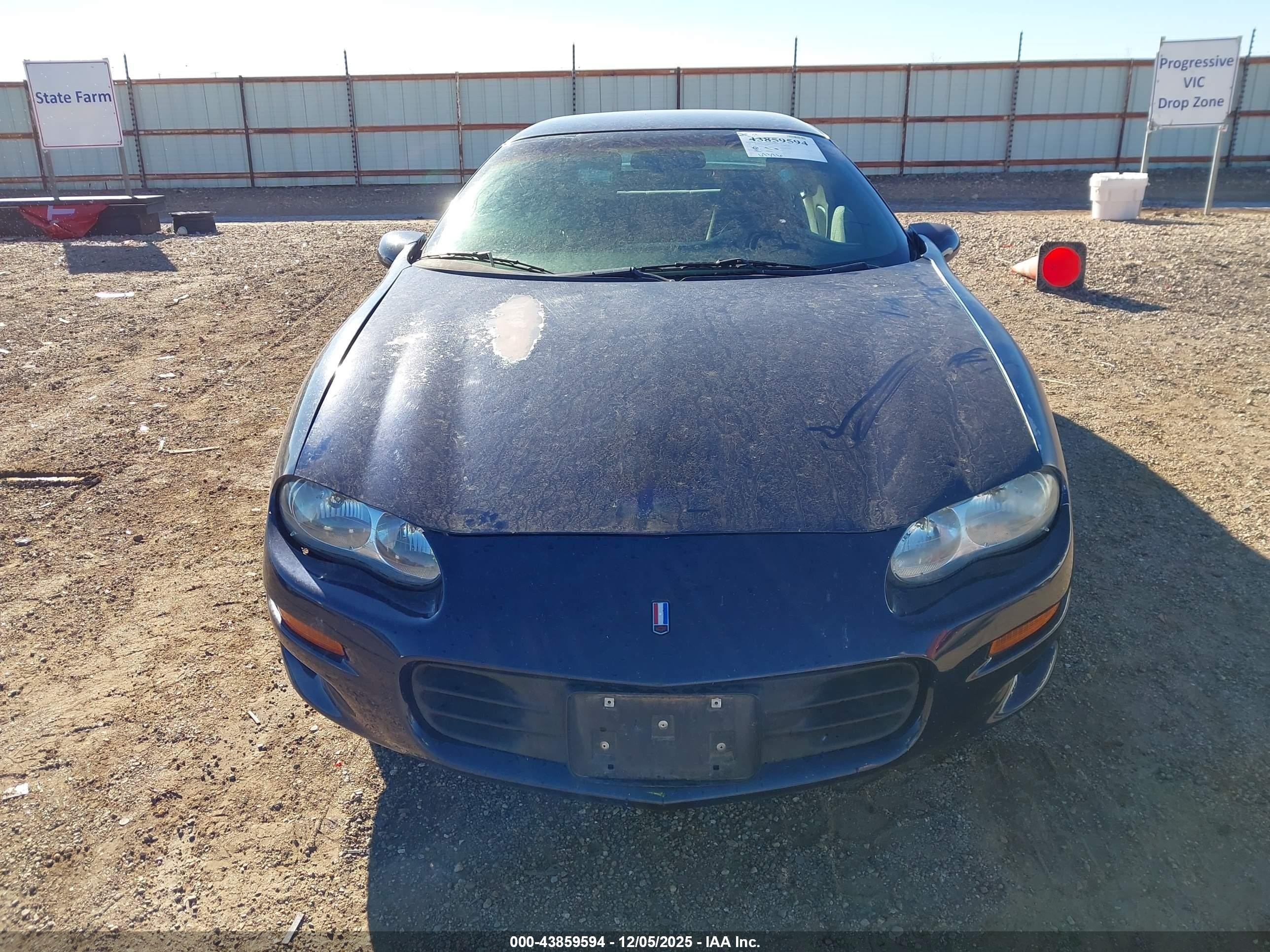 1999 Chevrolet Camaro   Blue vin: 2G1FP22K0X2119068