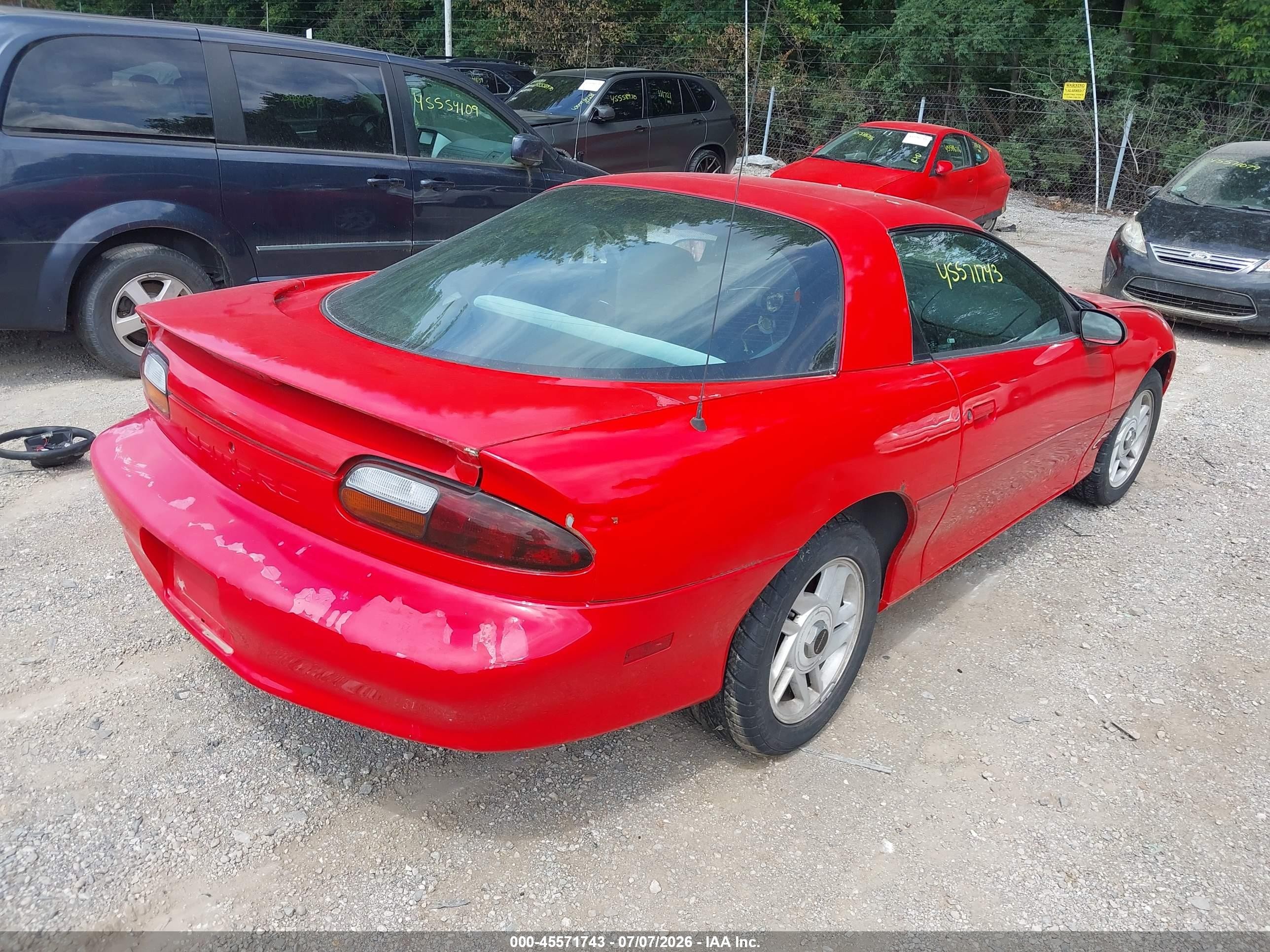 1999 Chevrolet Camaro   Red vin: 2G1FP22K0X2124626