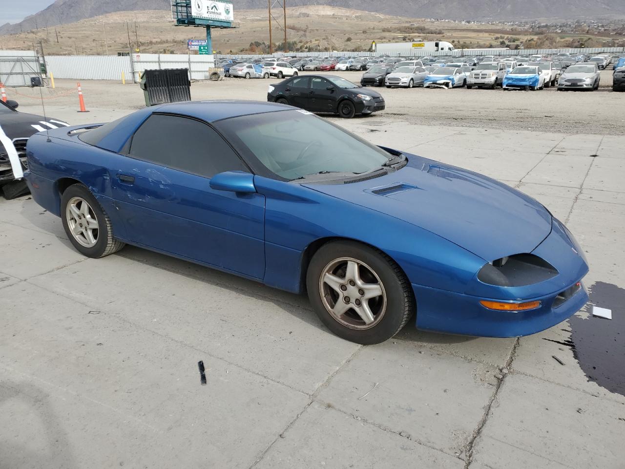 1997 Chevrolet Camaro Base Синий vin: 2G1FP22K1V2115432