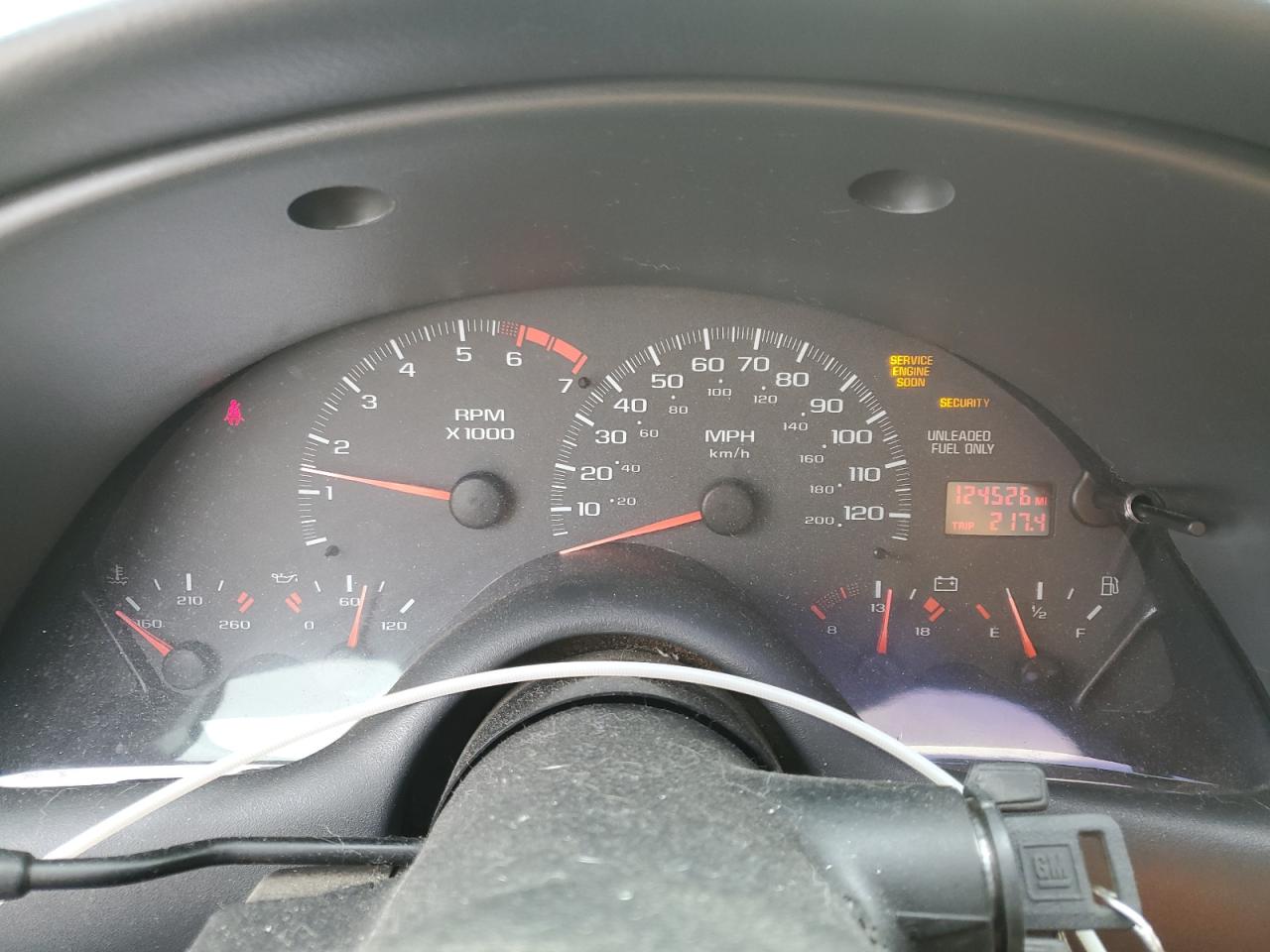 1997 Chevrolet Camaro Base Синий vin: 2G1FP22K1V2115432