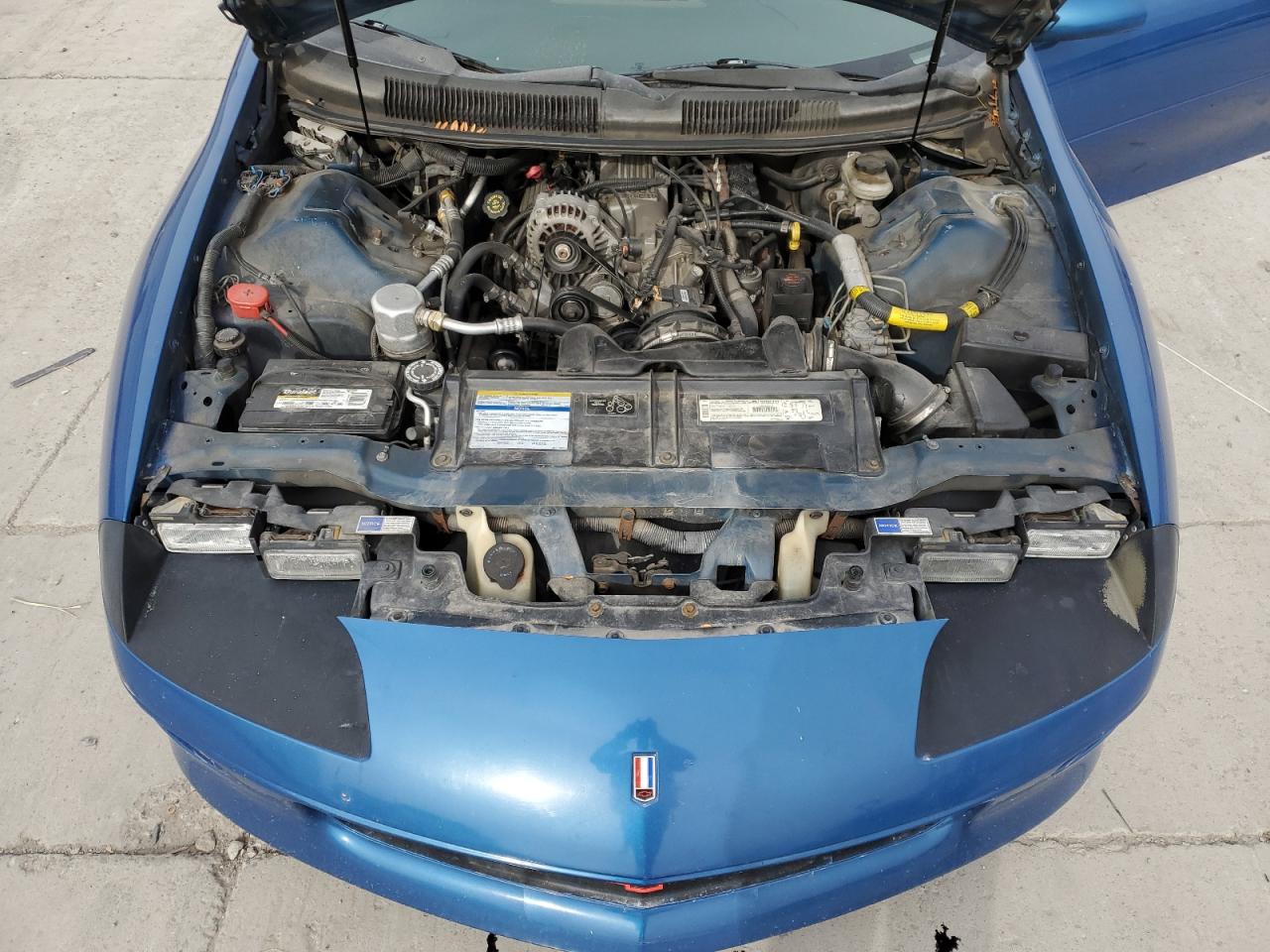 1997 Chevrolet Camaro Base Синий vin: 2G1FP22K1V2115432
