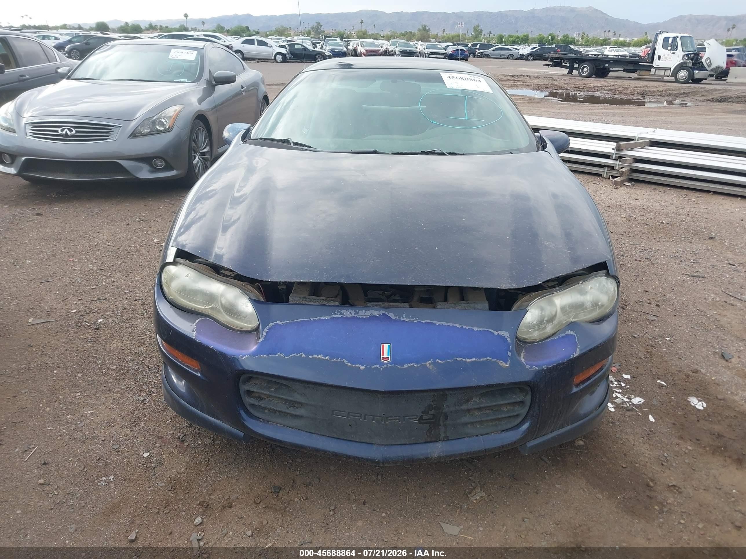 1998 Chevrolet Camaro   Purple vin: 2G1FP22K1W2113150