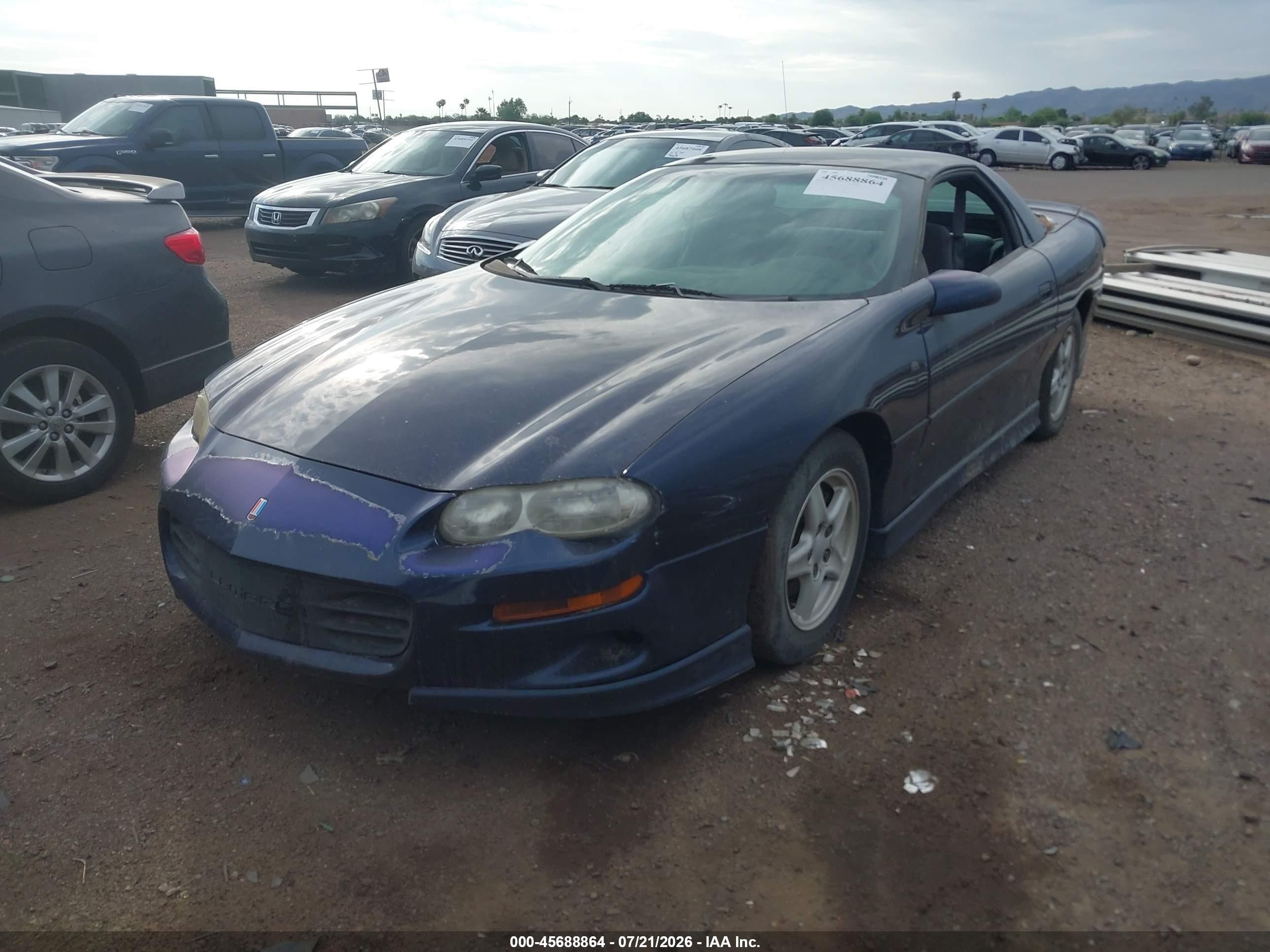 1998 Chevrolet Camaro   Purple vin: 2G1FP22K1W2113150