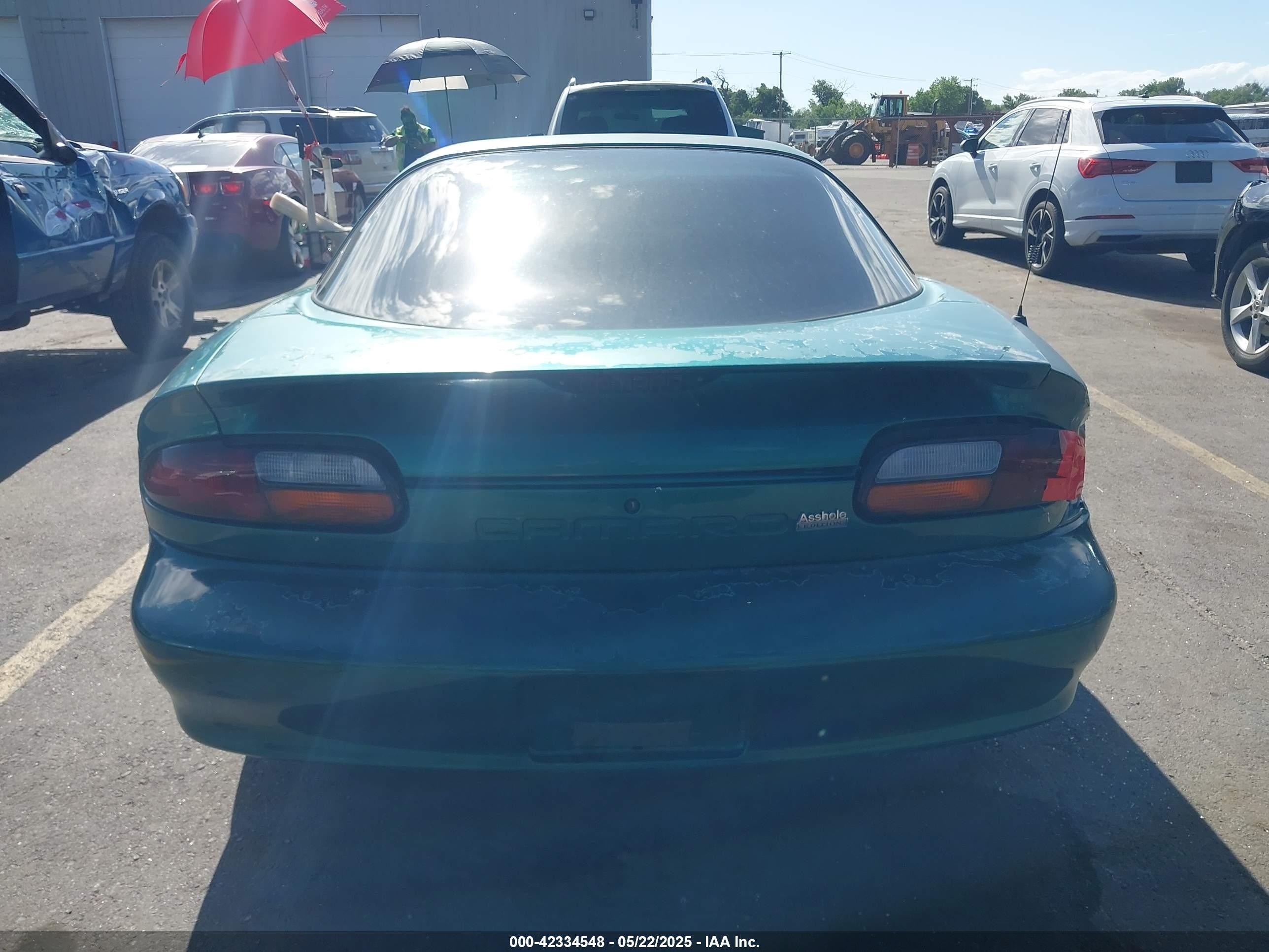 1998 Chevrolet Camaro   Зеленый vin: 2G1FP22K1W2118137