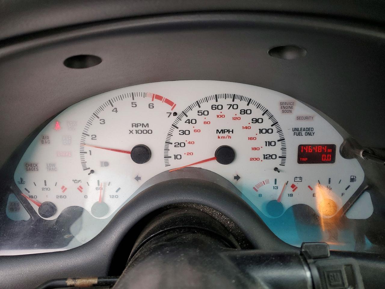 1998 Chevrolet Camaro Orange vin: 2G1FP22K1W2124651