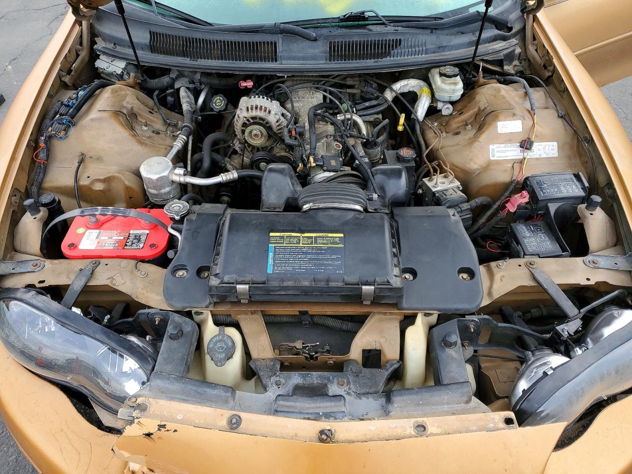 1998 Chevrolet Camaro Orange vin: 2G1FP22K1W2124651