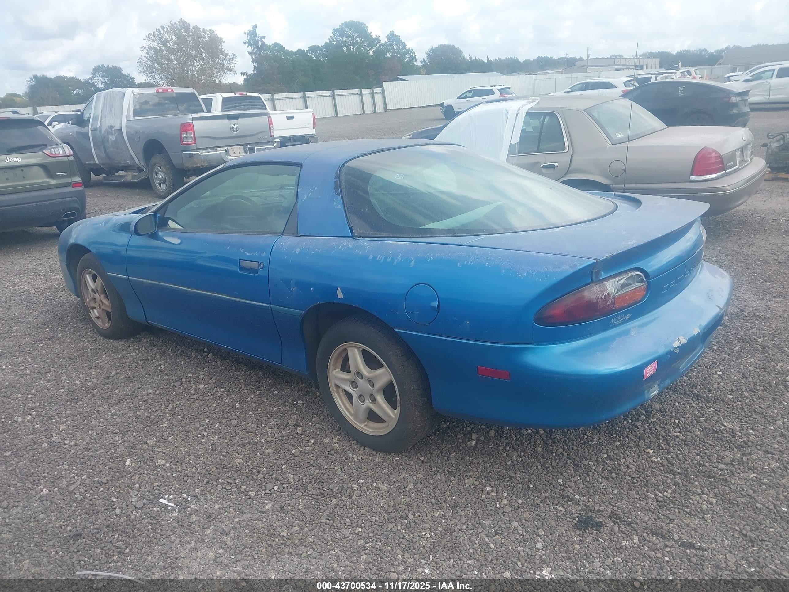 1999 Chevrolet Camaro   Blue vin: 2G1FP22K1X2114767