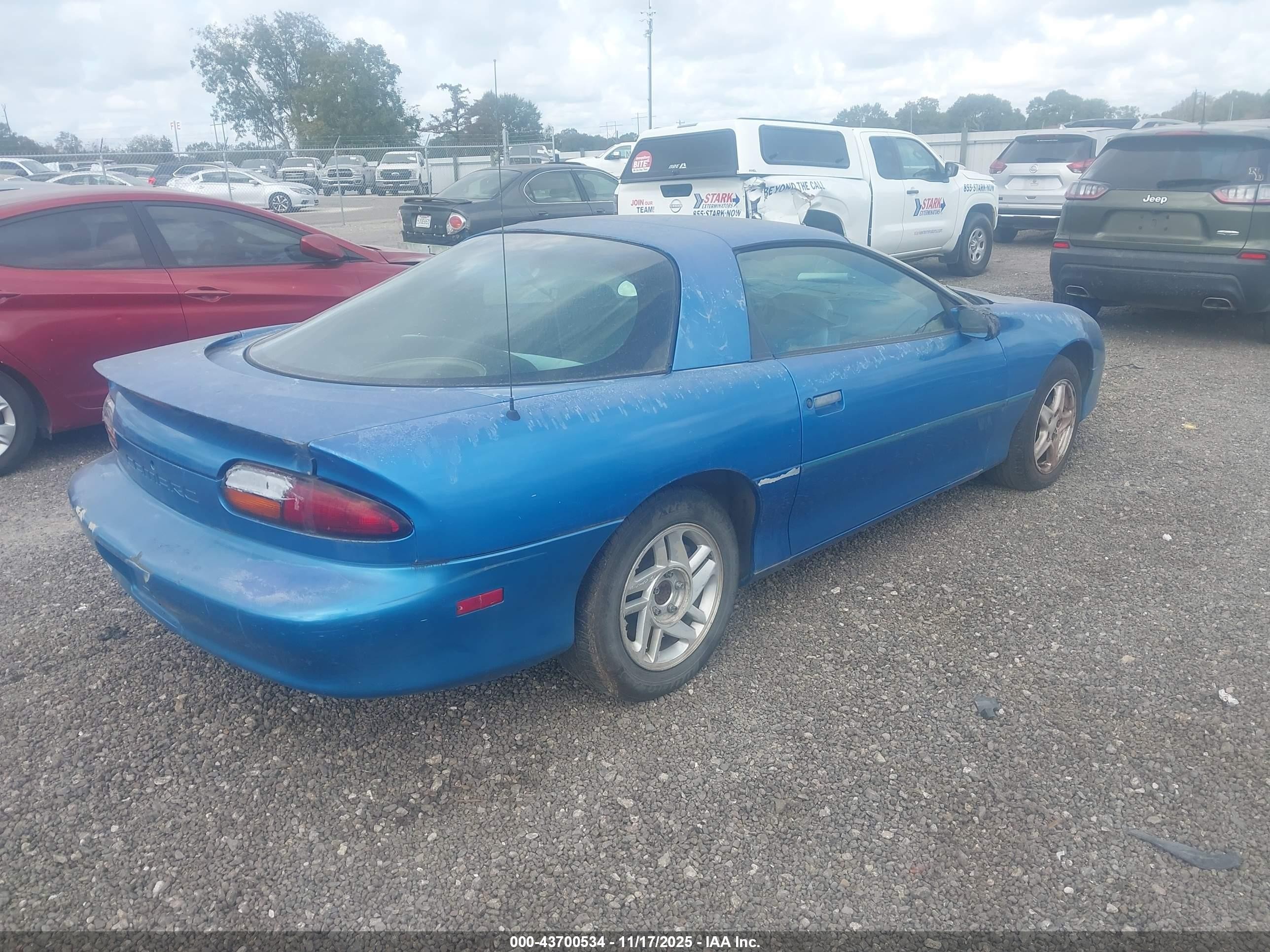 1999 Chevrolet Camaro   Blue vin: 2G1FP22K1X2114767