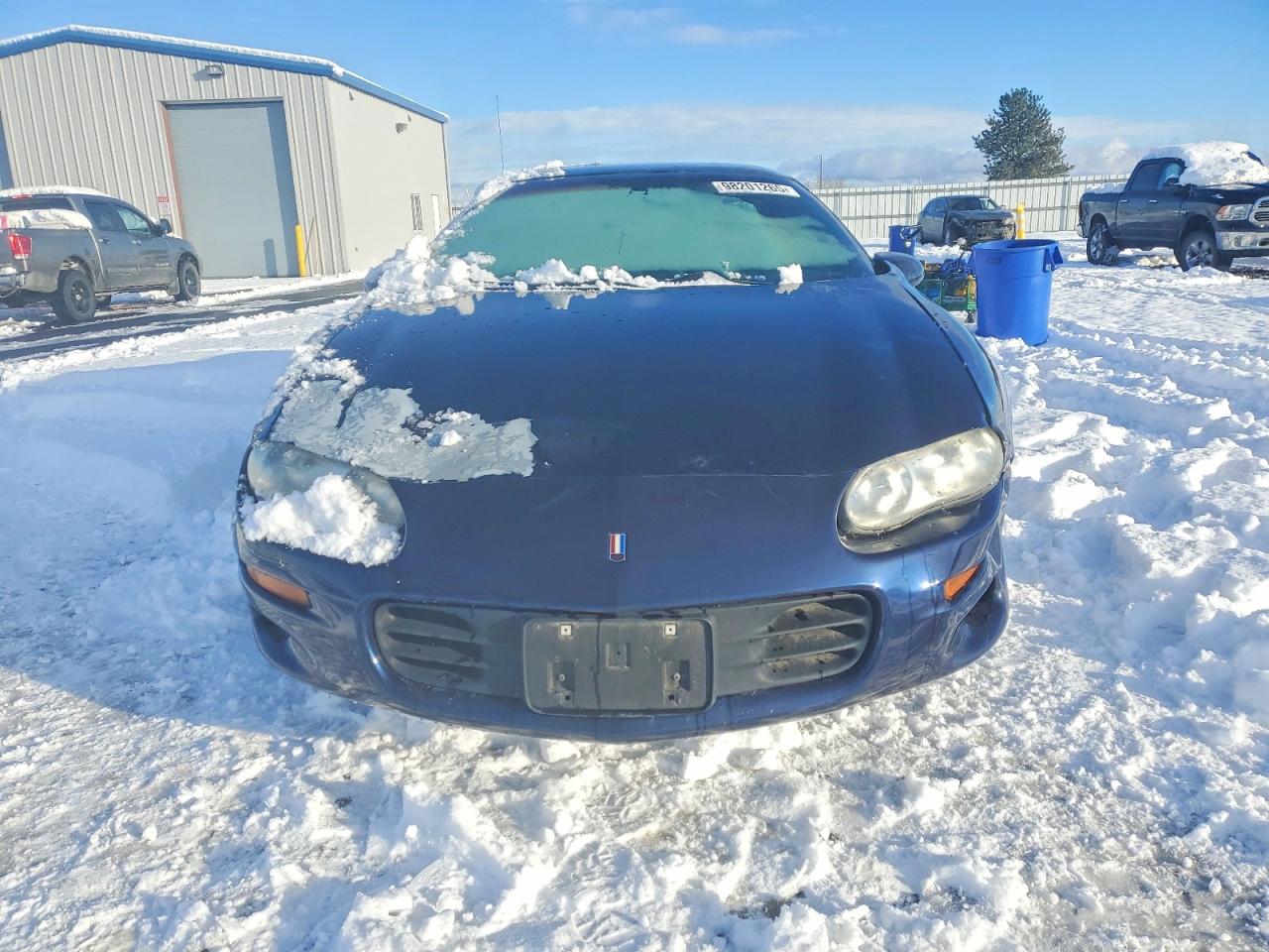 1999 Chevrolet Camaro Blue vin: 2G1FP22K1X2126188