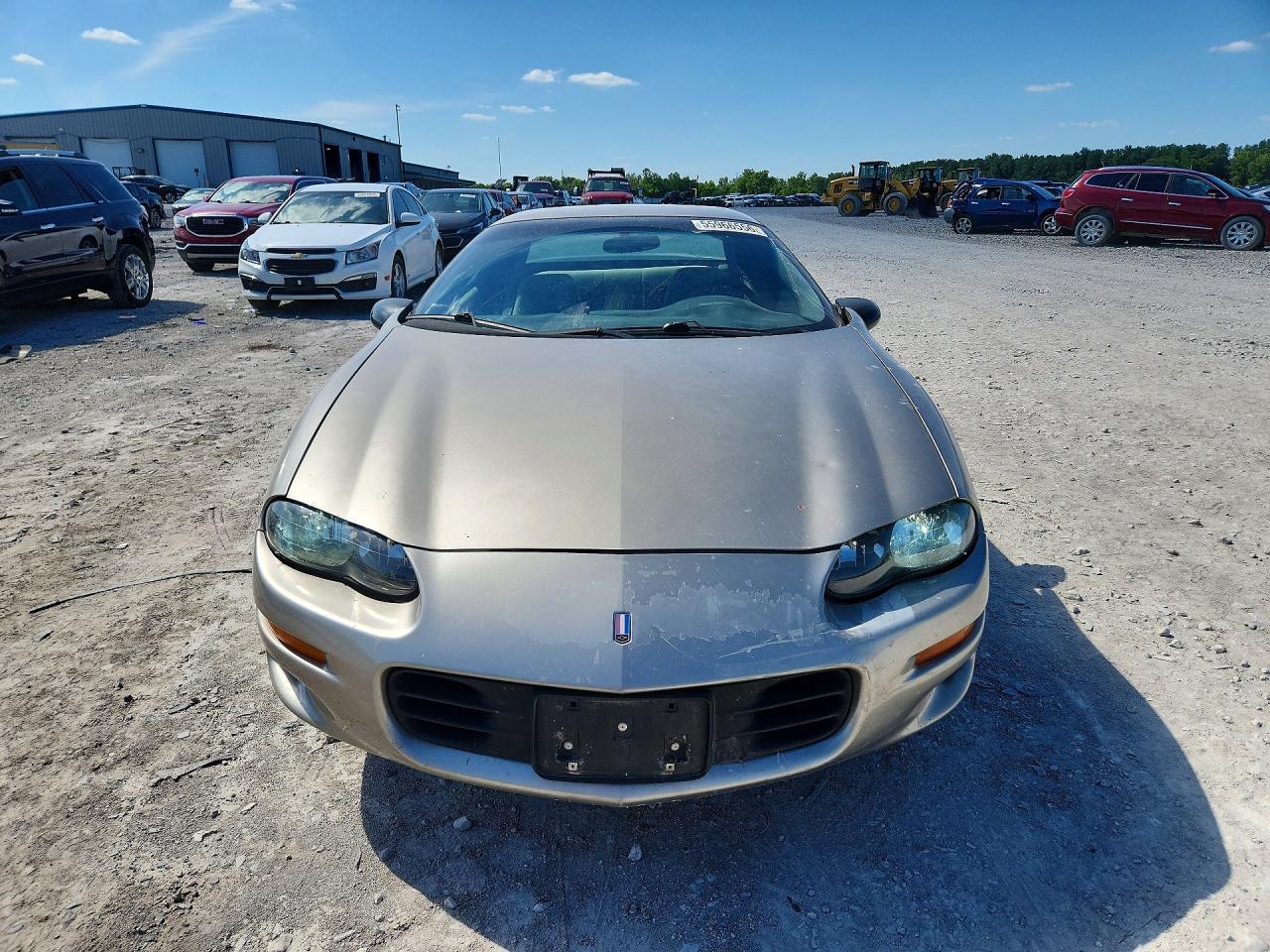 2002 Chevrolet Camaro Silver vin: 2G1FP22K222145311
