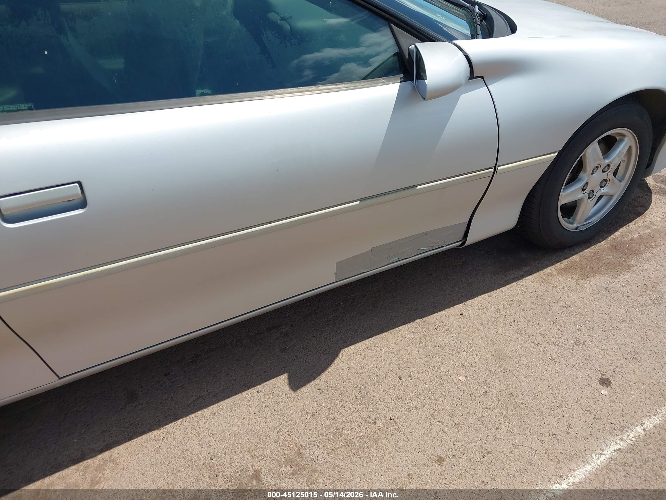1998 Chevrolet Camaro   Silver vin: 2G1FP22K2W2100939
