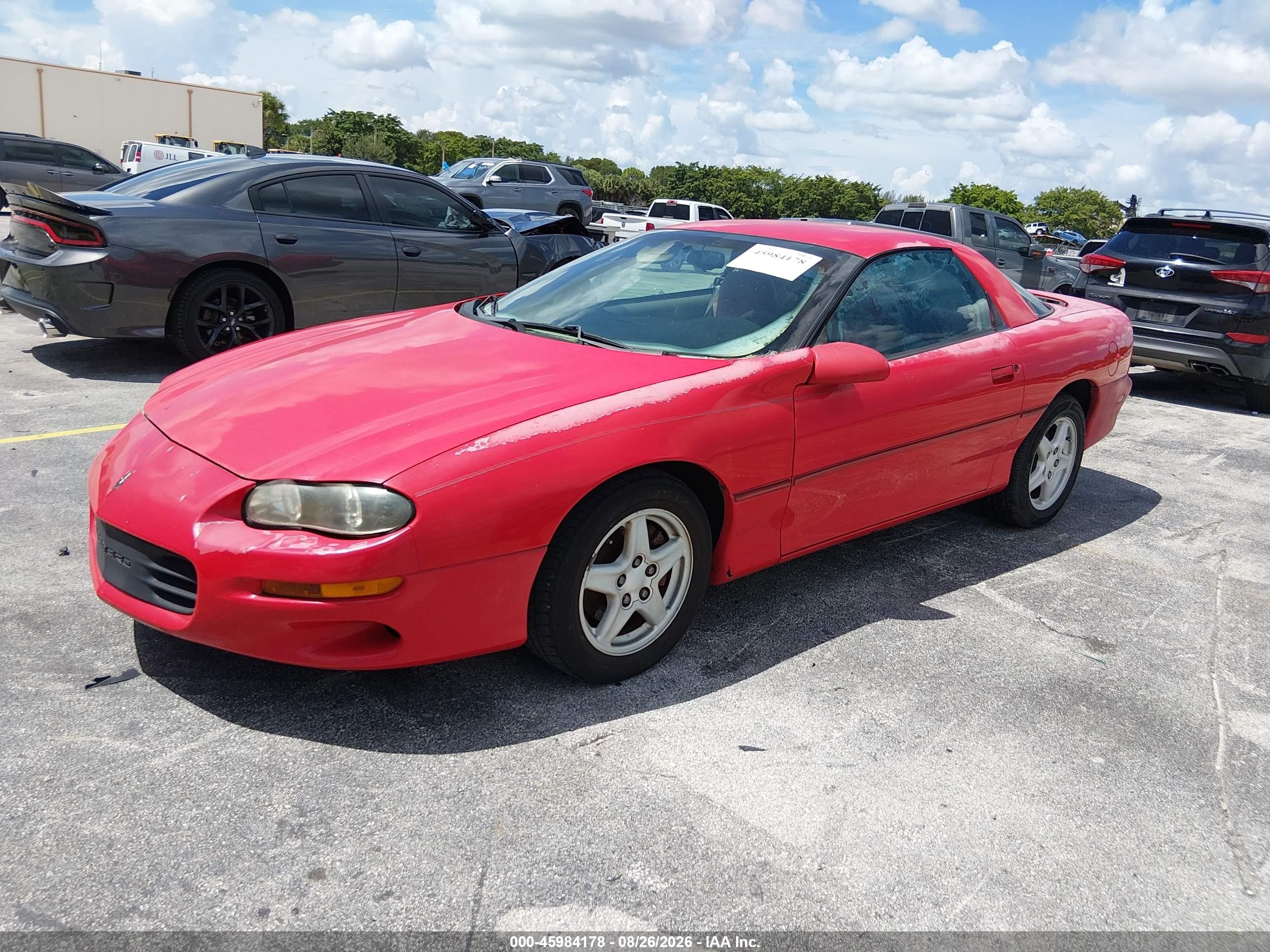 1998 Chevrolet Camaro   Red vin: 2G1FP22K2W2129292