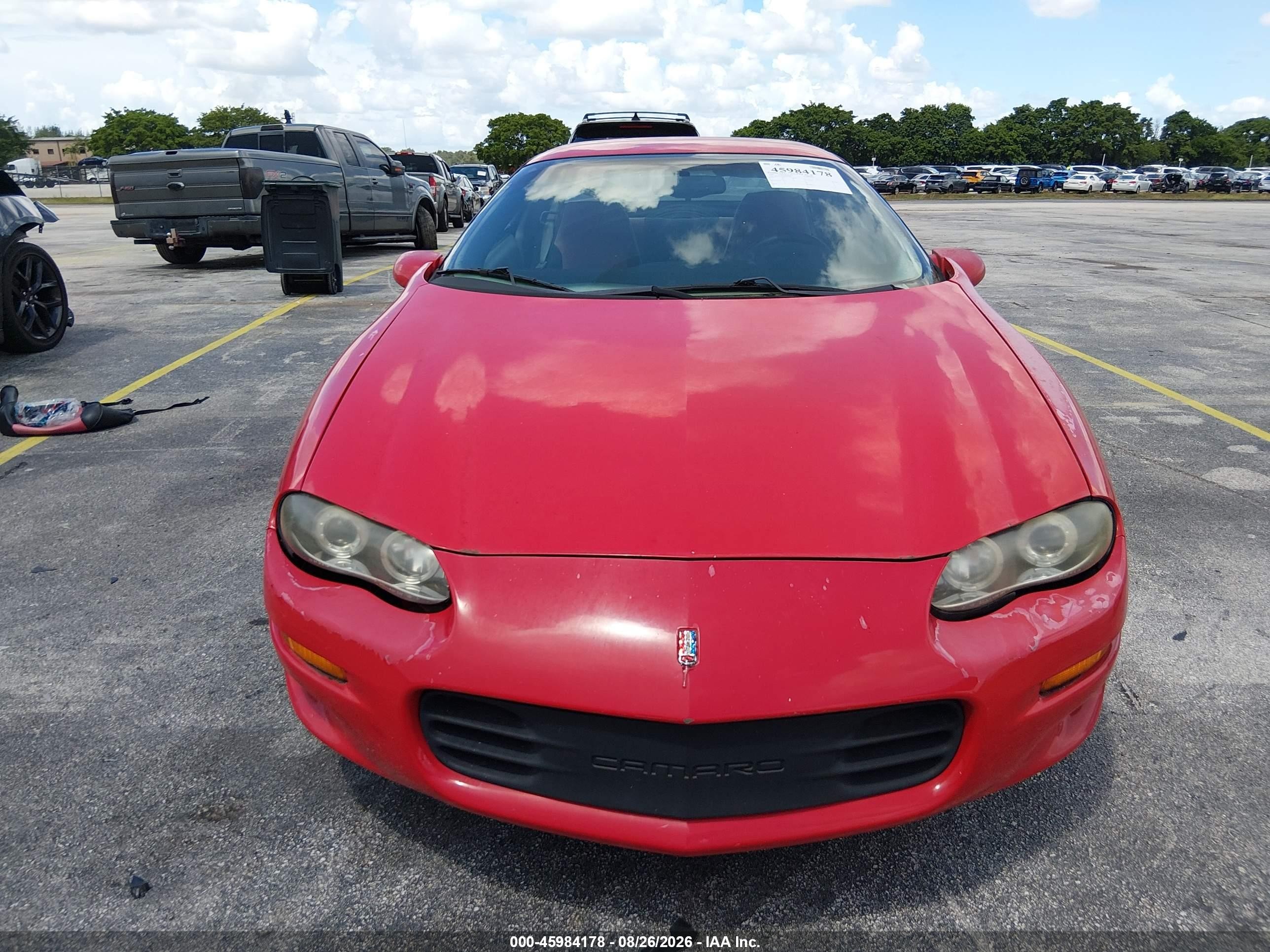 1998 Chevrolet Camaro   Red vin: 2G1FP22K2W2129292