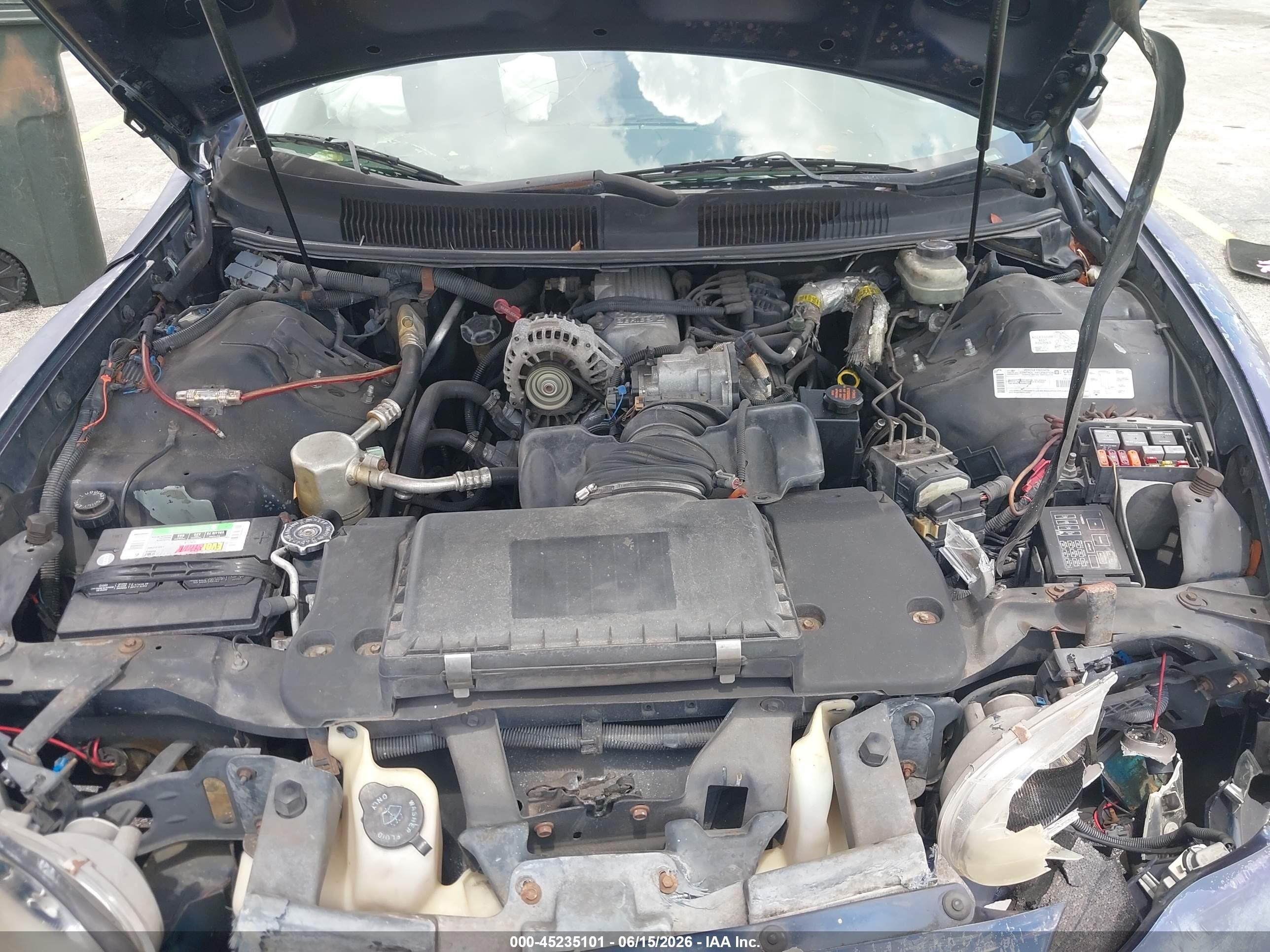 2000 Chevrolet Camaro   Blue vin: 2G1FP22K2Y2128954