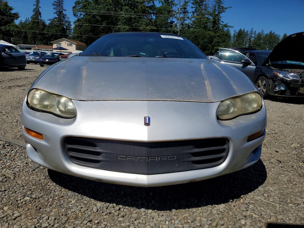 2000 Chevrolet Camaro Серебряный vin: 2G1FP22K2Y2141719