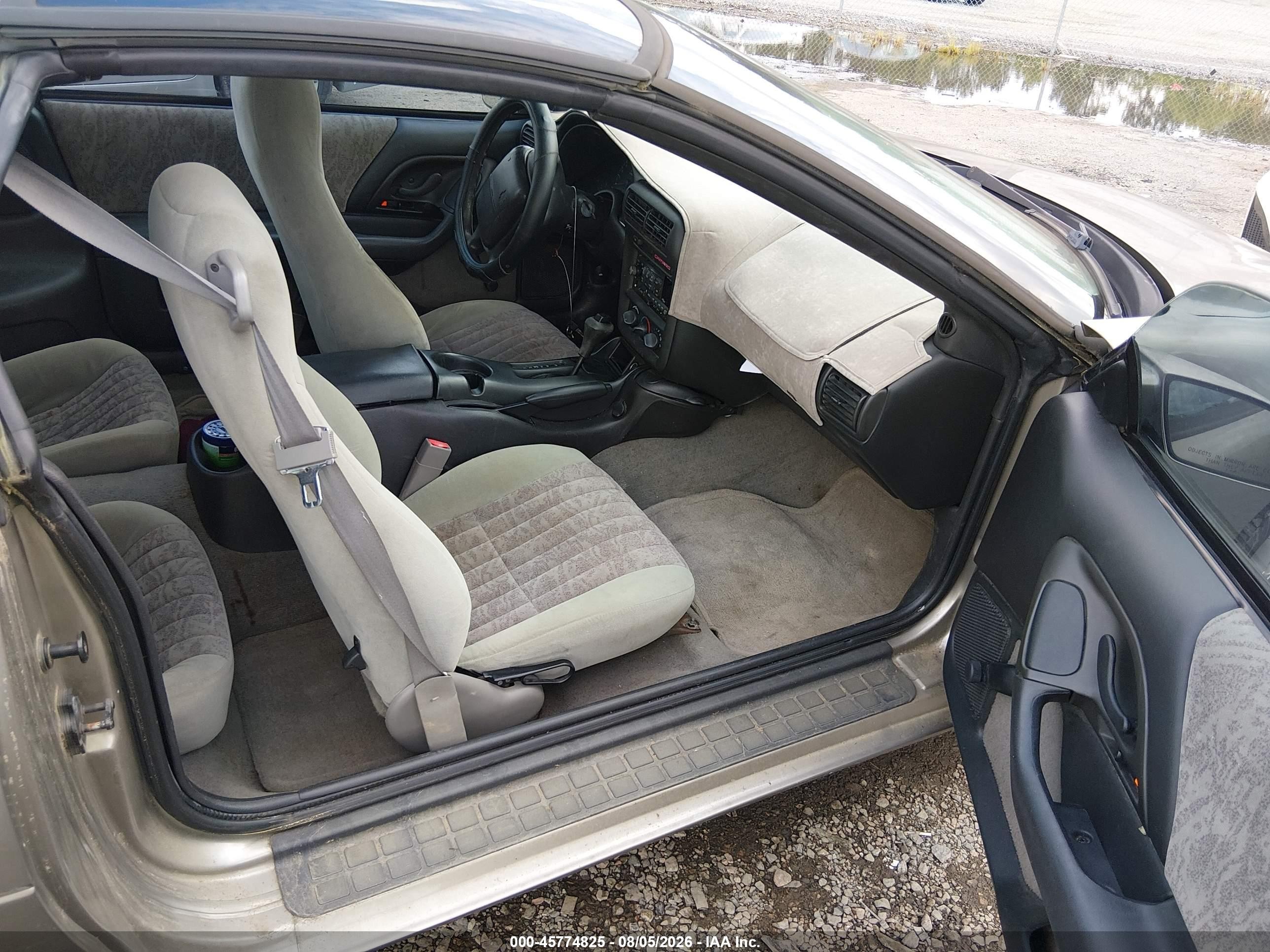 2001 Chevrolet Camaro   Gray vin: 2G1FP22K312149186