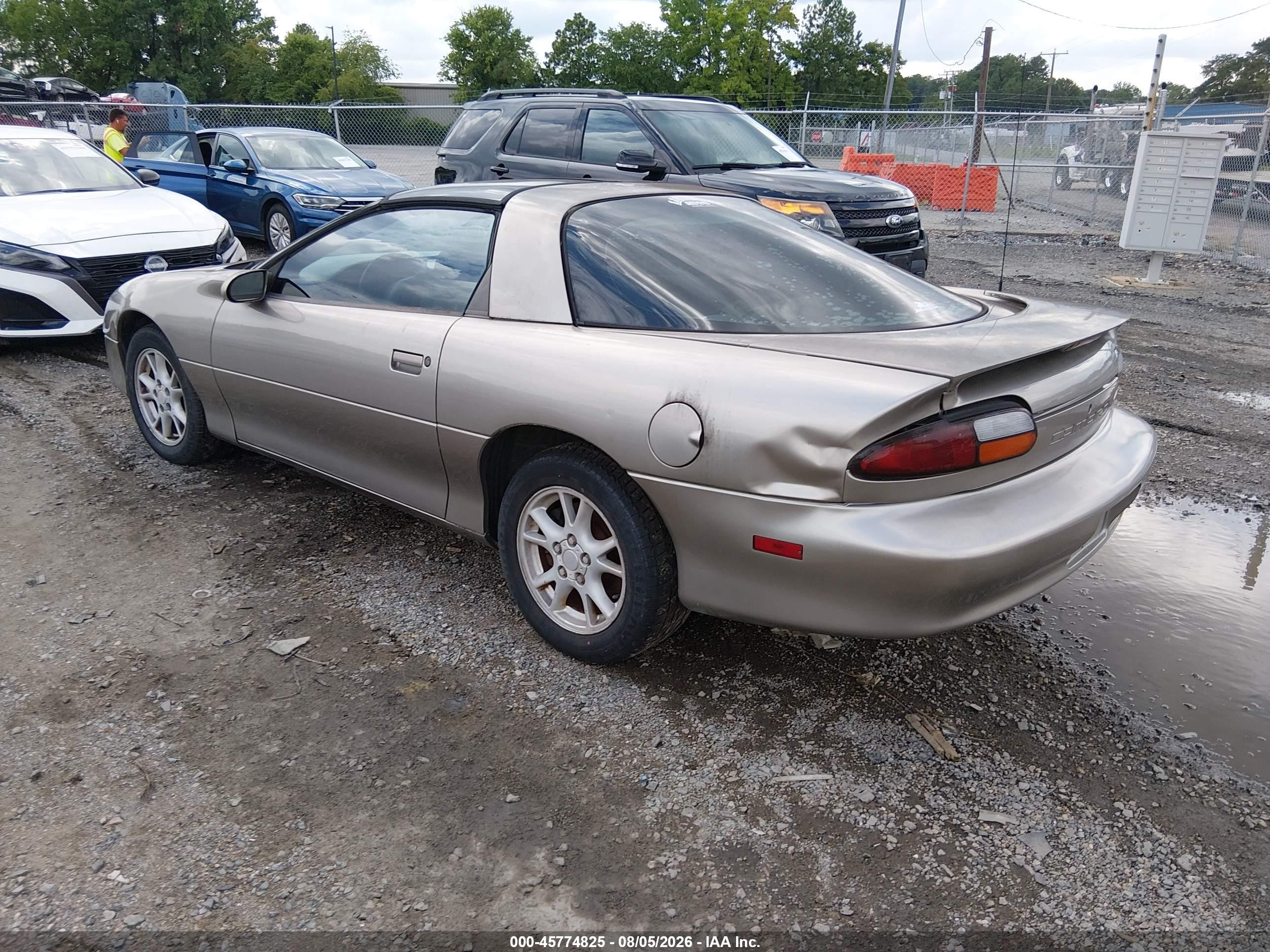 2001 Chevrolet Camaro   Gray vin: 2G1FP22K312149186