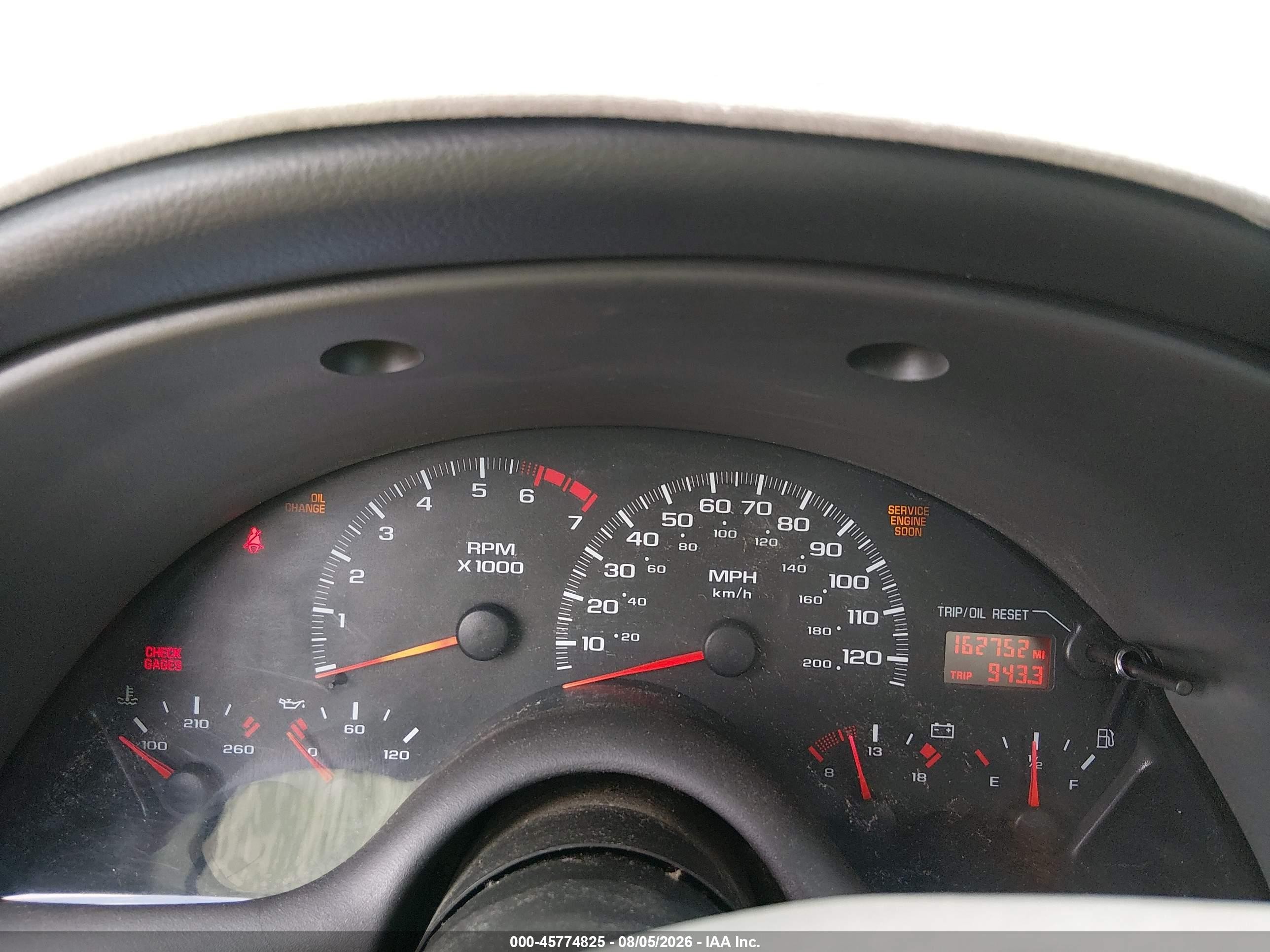 2001 Chevrolet Camaro   Gray vin: 2G1FP22K312149186