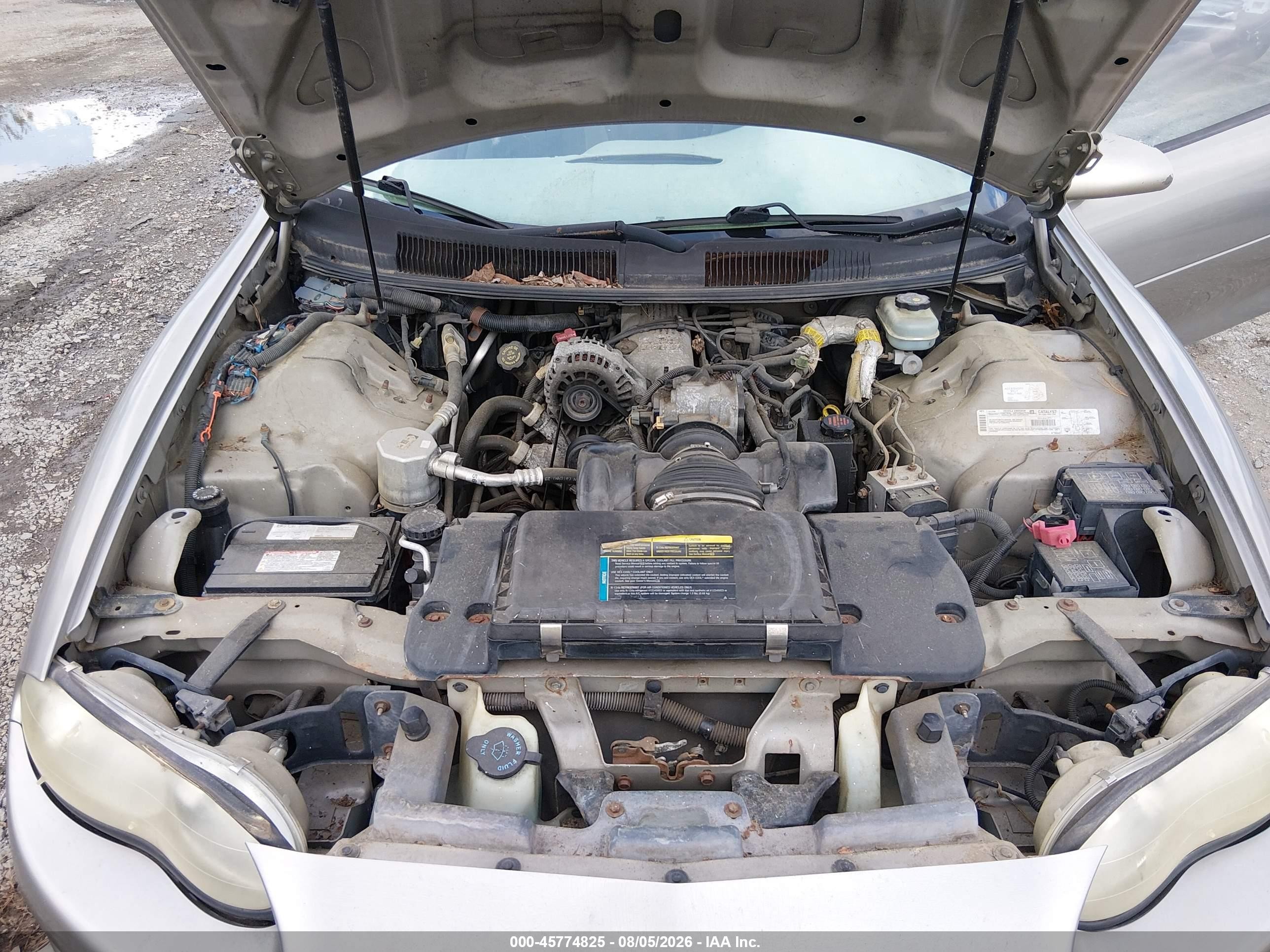 2001 Chevrolet Camaro   Gray vin: 2G1FP22K312149186