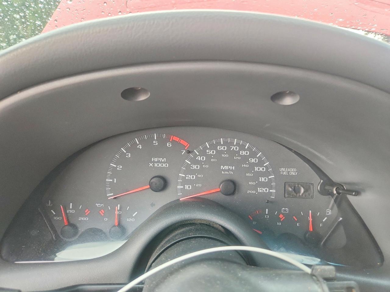 1997 Chevrolet Camaro Base Красный vin: 2G1FP22K3V2109955