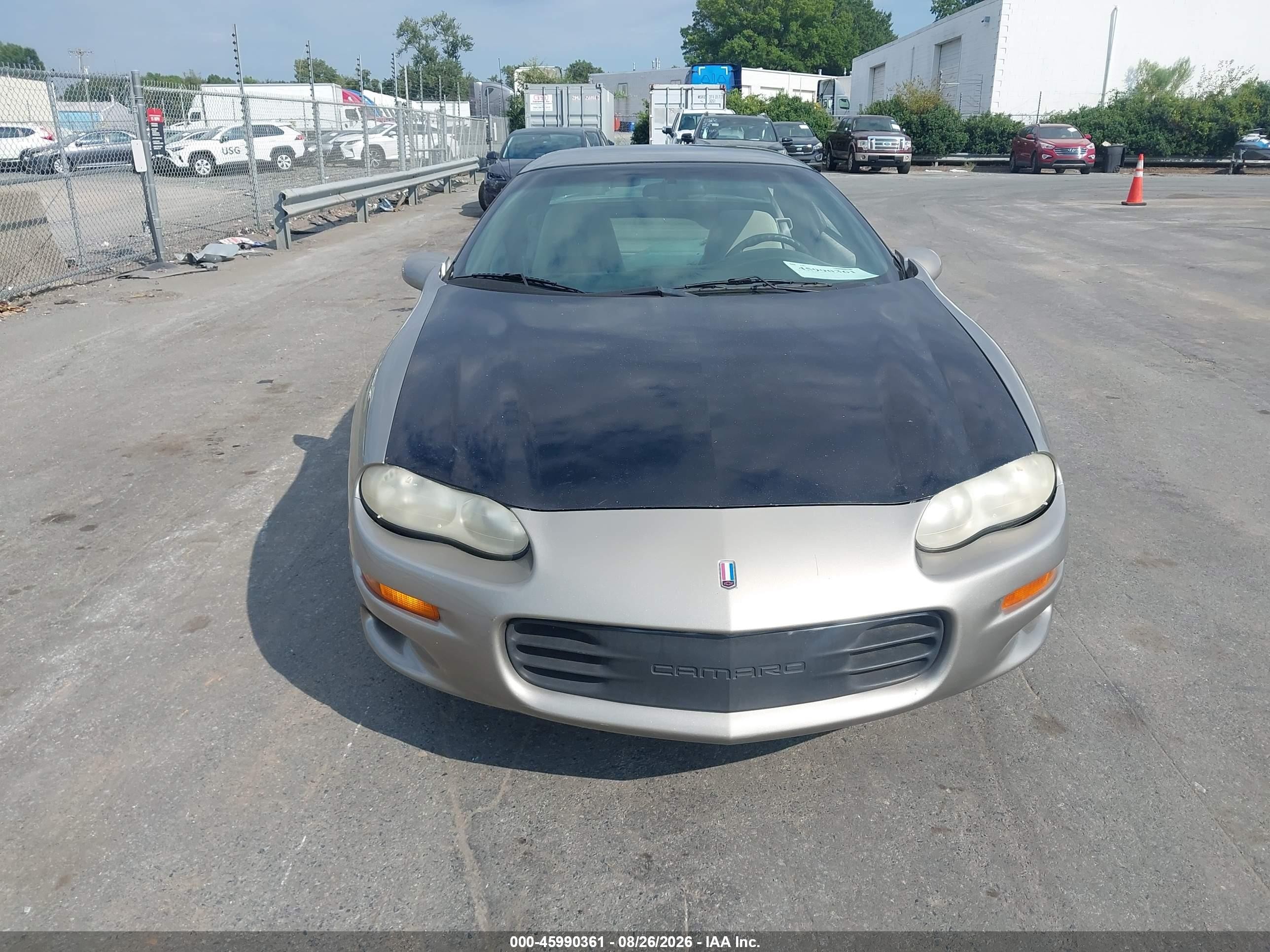 2001 Chevrolet Camaro   Silver vin: 2G1FP22K412114902