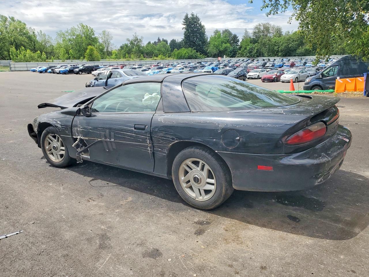 1996 Chevrolet Camaro Base Black vin: 2G1FP22K4T2124476
