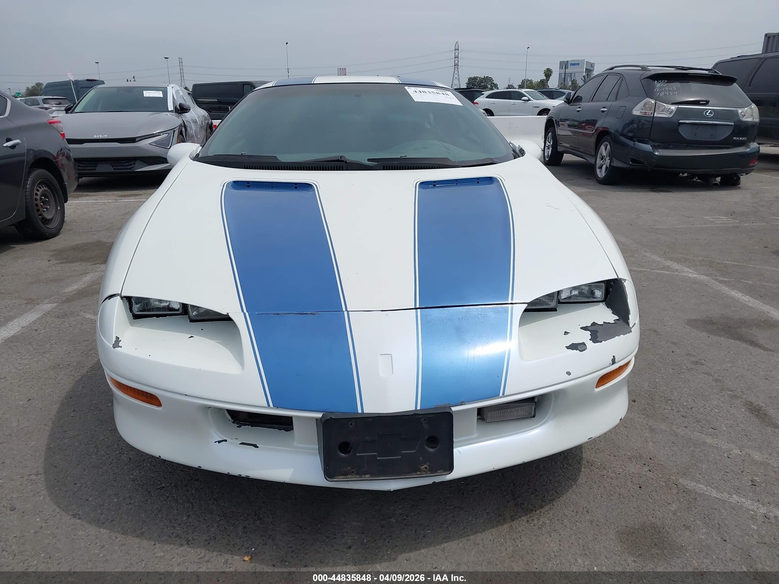 1997 Chevrolet Camaro Rs White vin: 2G1FP22K4V2133424