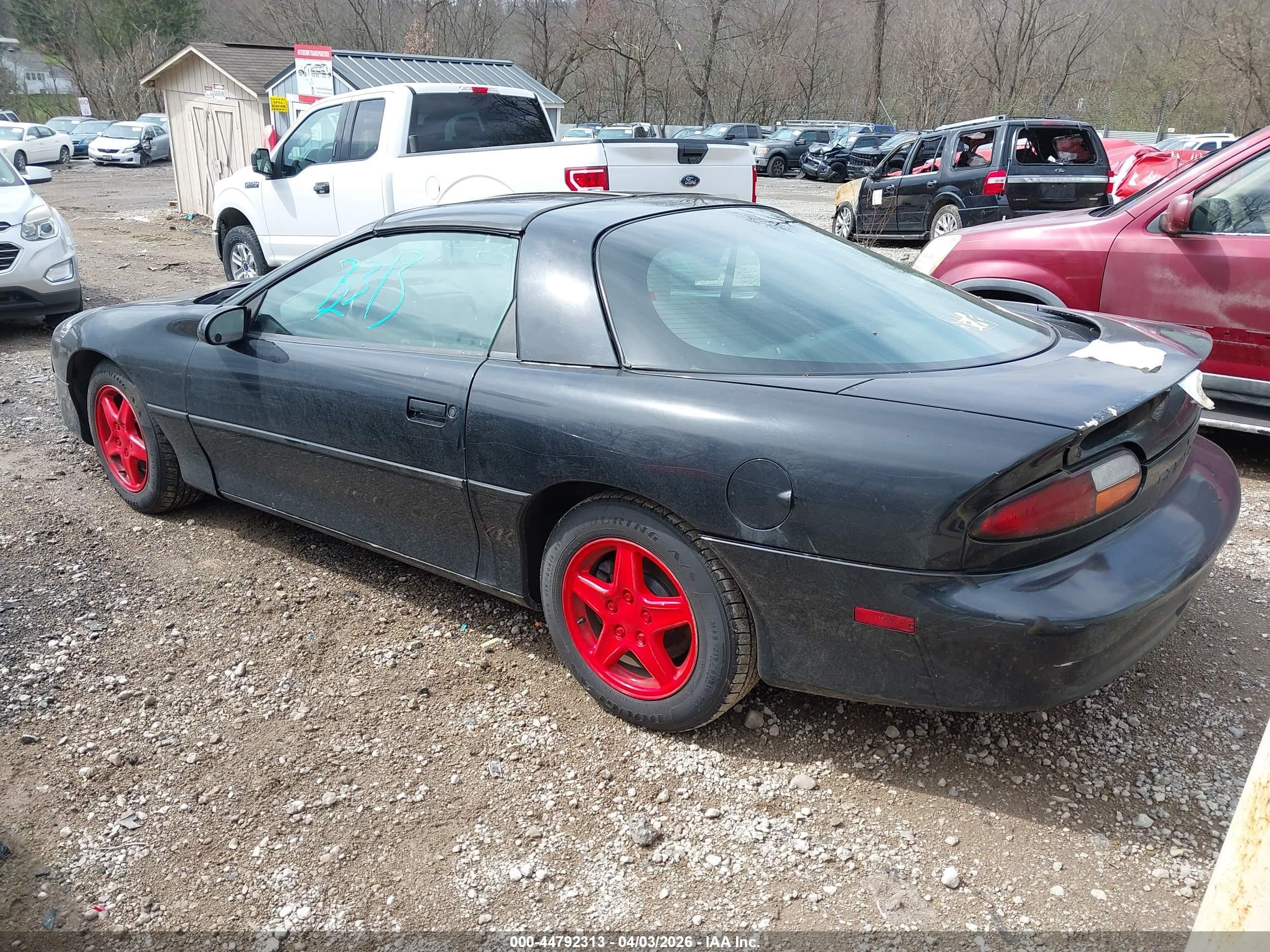 1998 Chevrolet Camaro   Black vin: 2G1FP22K4W2151276