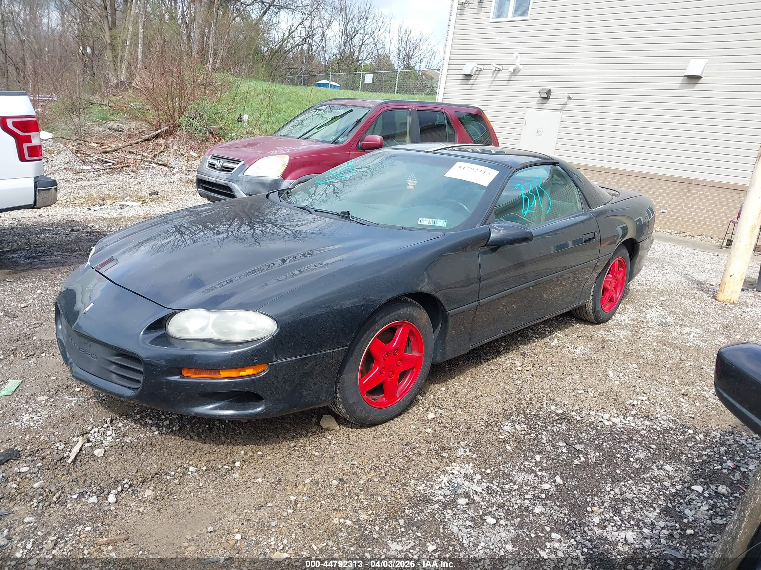 1998 Chevrolet Camaro   Black vin: 2G1FP22K4W2151276