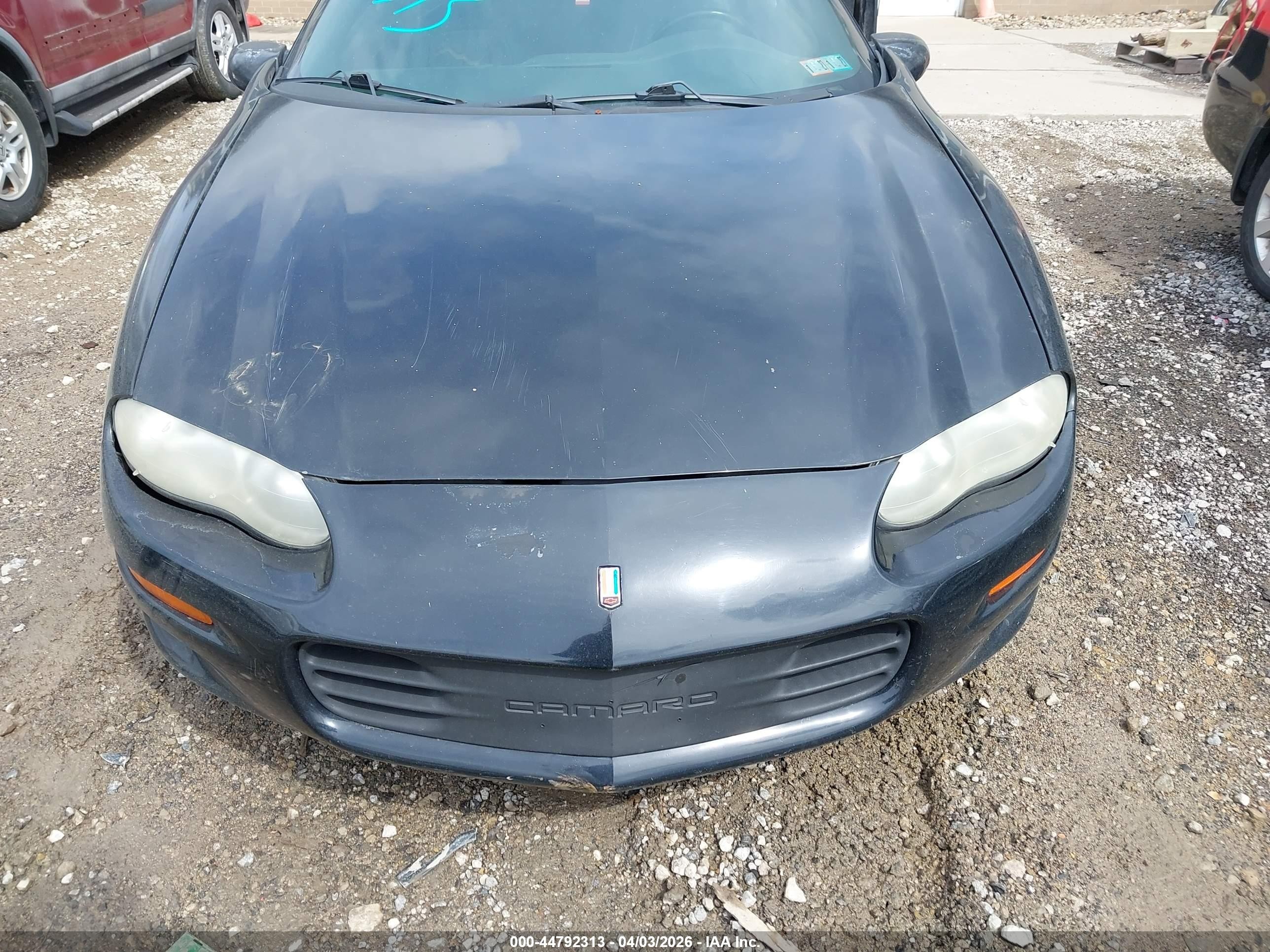 1998 Chevrolet Camaro   Black vin: 2G1FP22K4W2151276