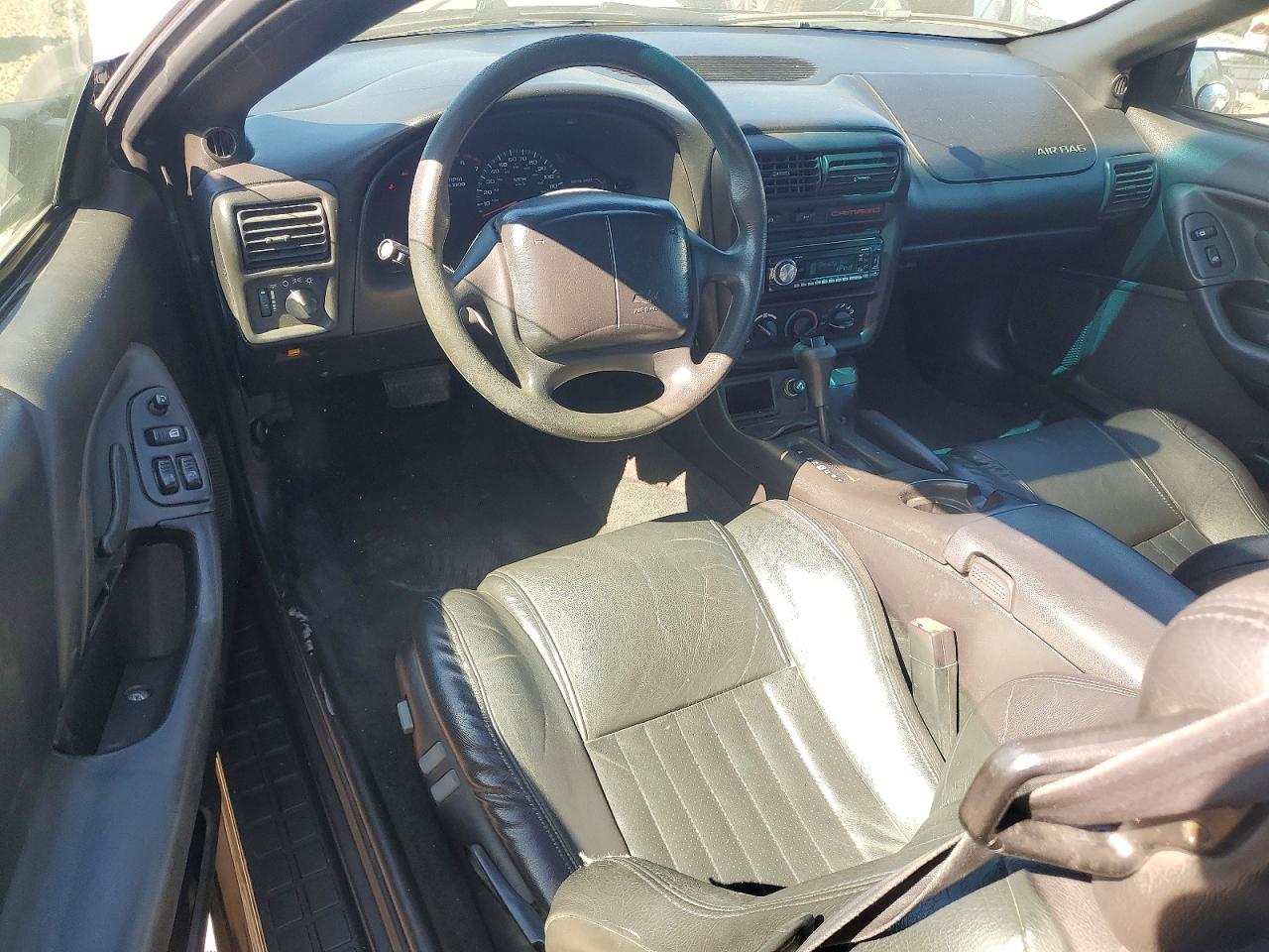 2000 Chevrolet Camaro Black vin: 2G1FP22K4Y2161311