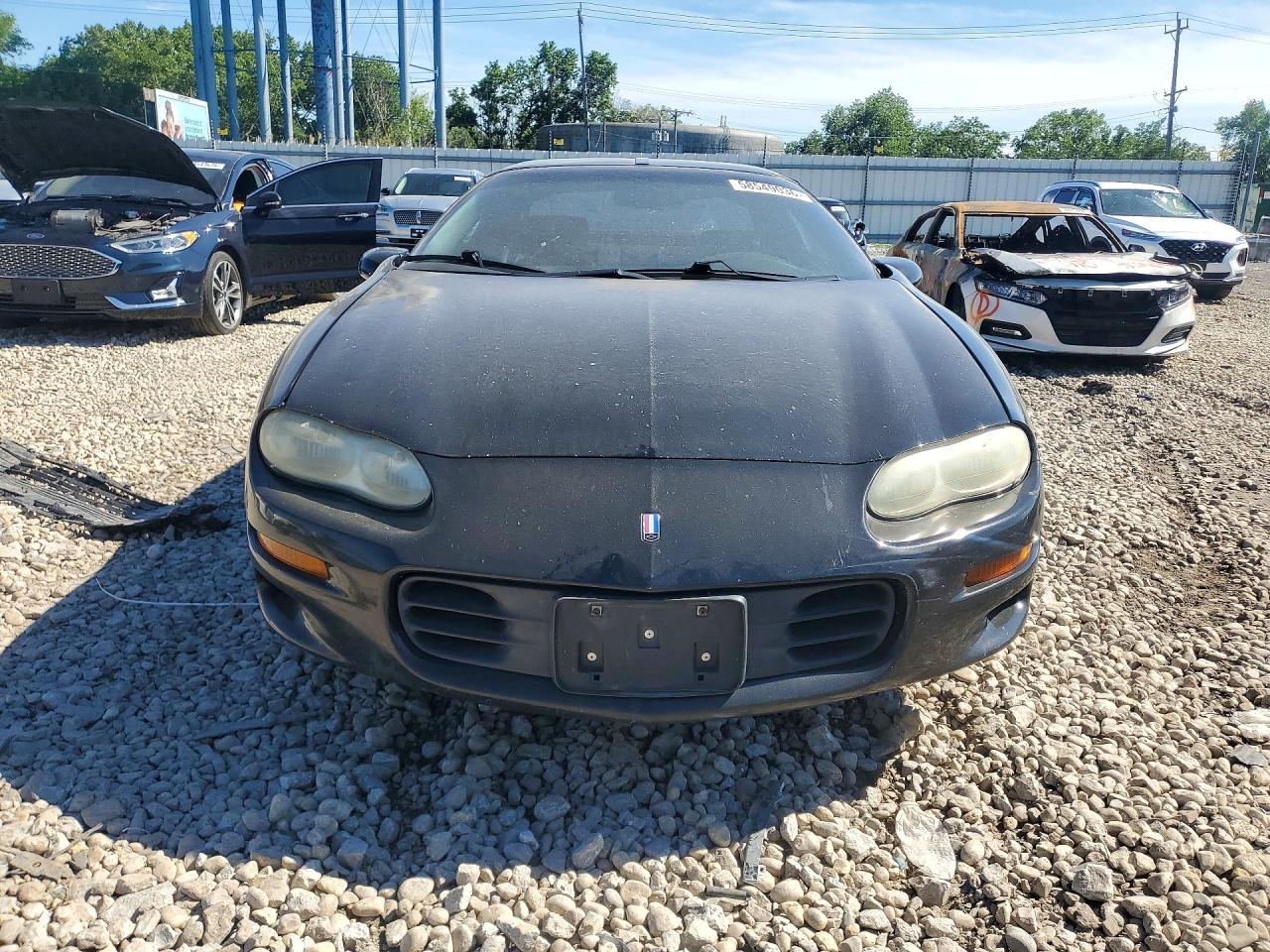 2000 Chevrolet Camaro Black vin: 2G1FP22K4Y2161311