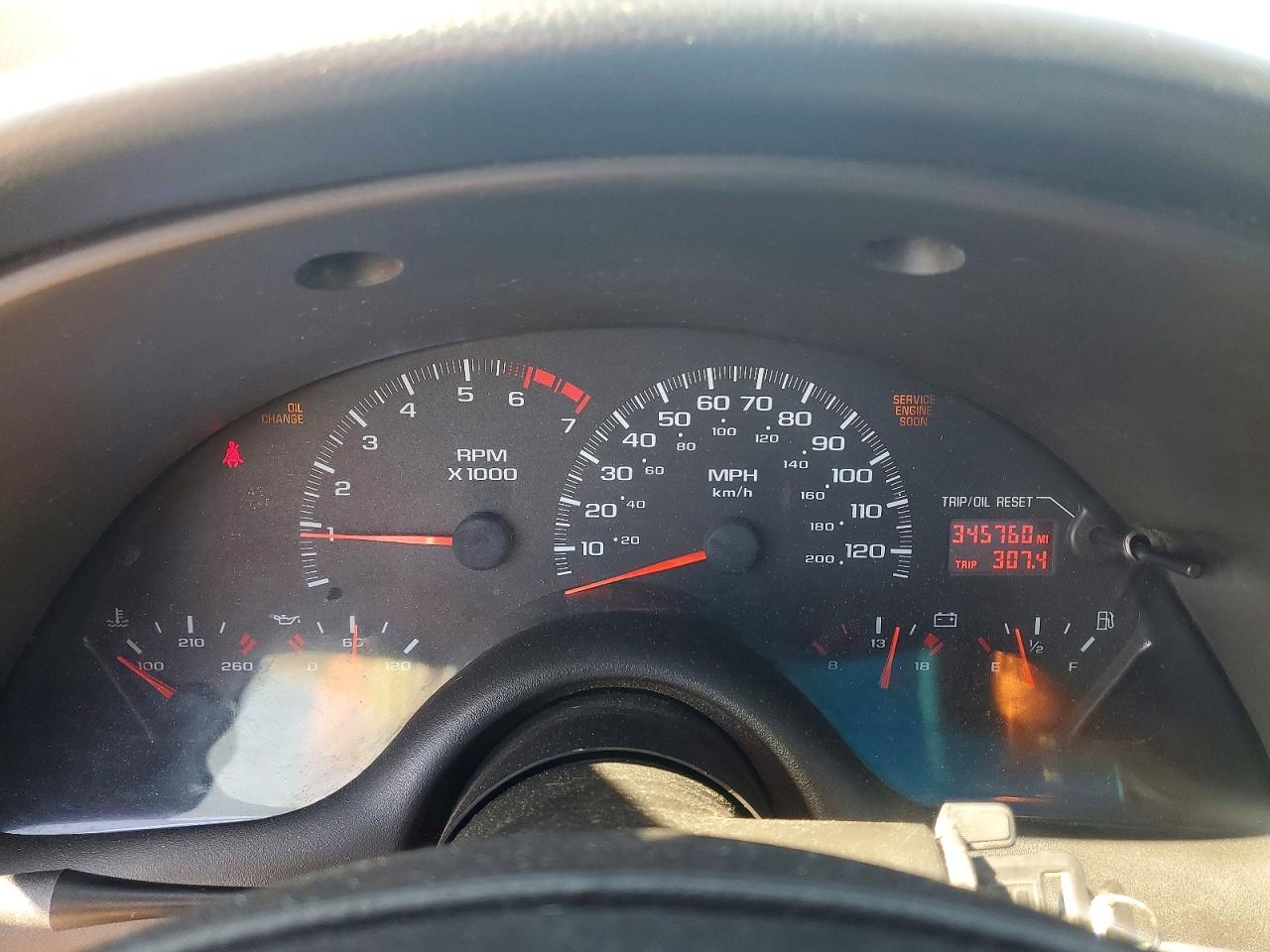 2000 Chevrolet Camaro Black vin: 2G1FP22K4Y2161311