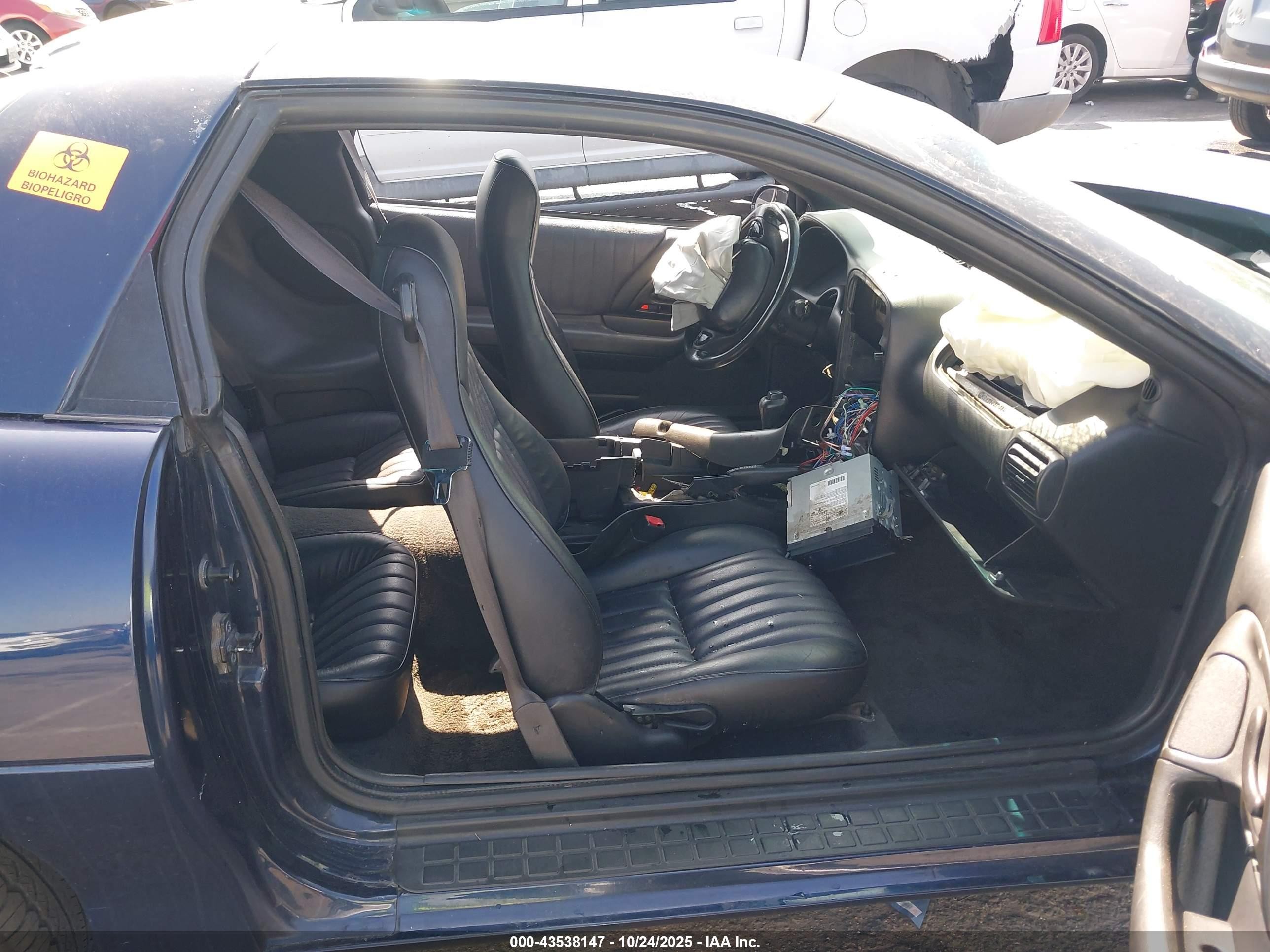 2002 Chevrolet Camaro   Синий vin: 2G1FP22K522123741