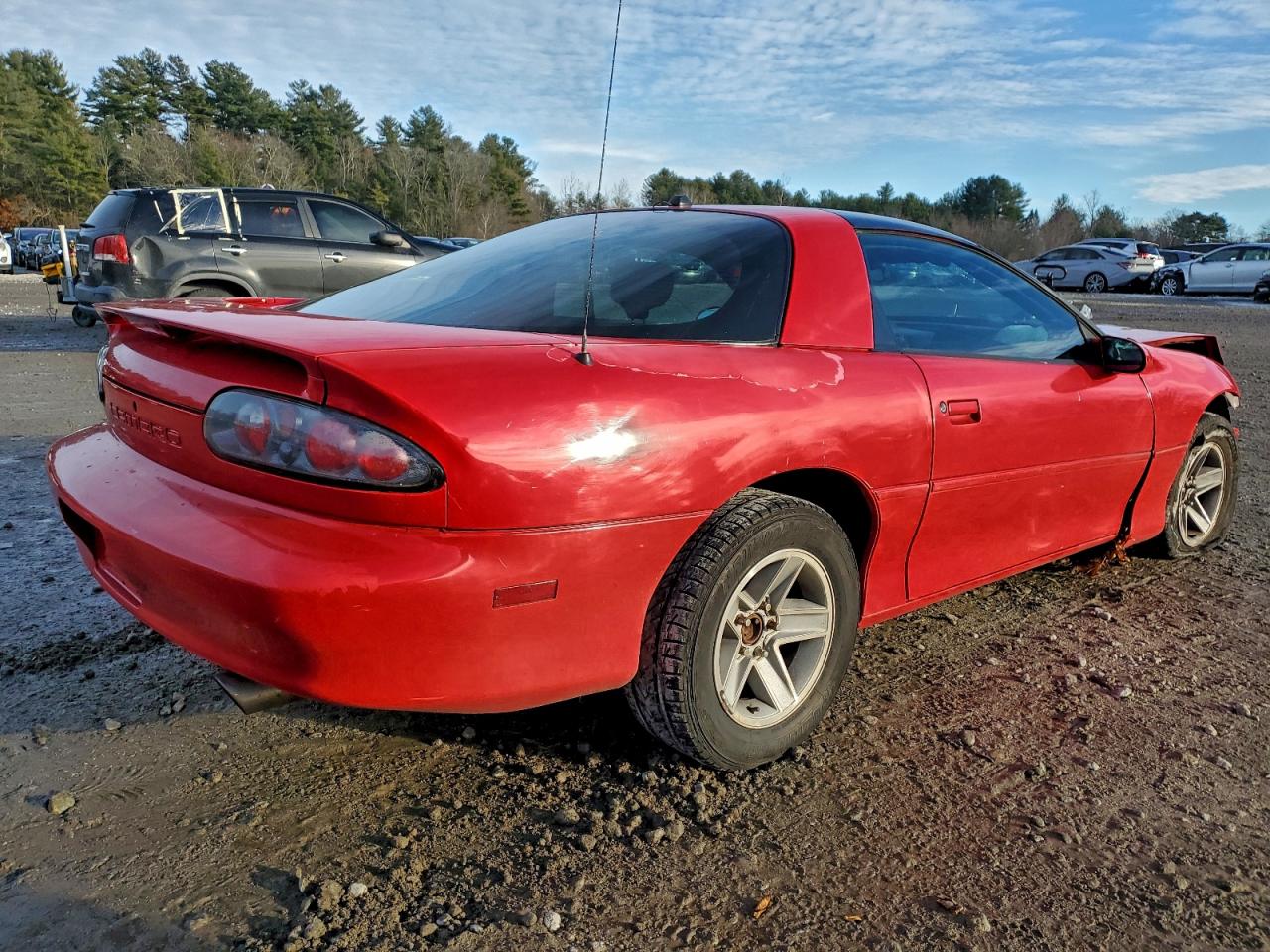 1998 Chevrolet Camaro Red vin: 2G1FP22K5W2114706