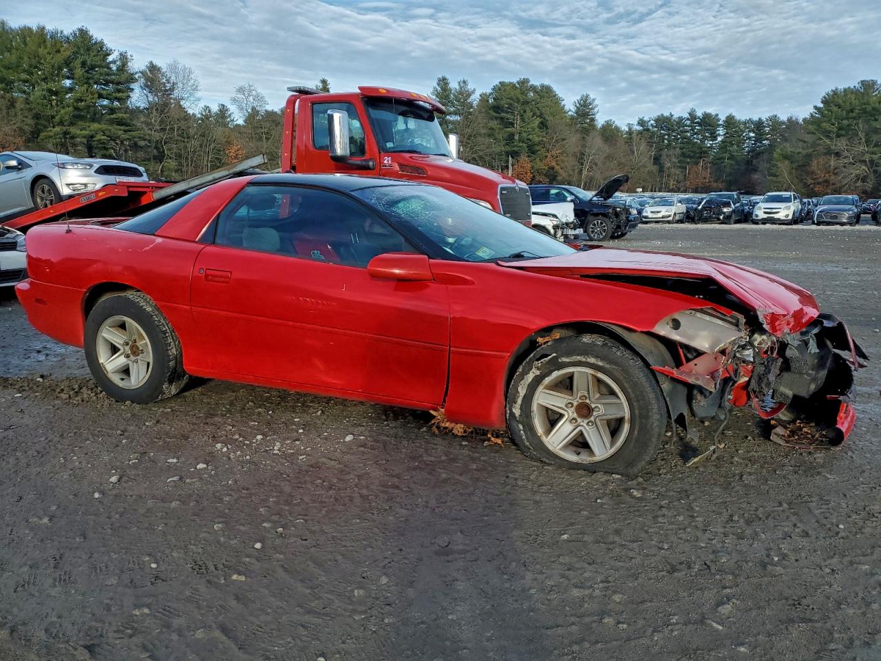 1998 Chevrolet Camaro Red vin: 2G1FP22K5W2114706