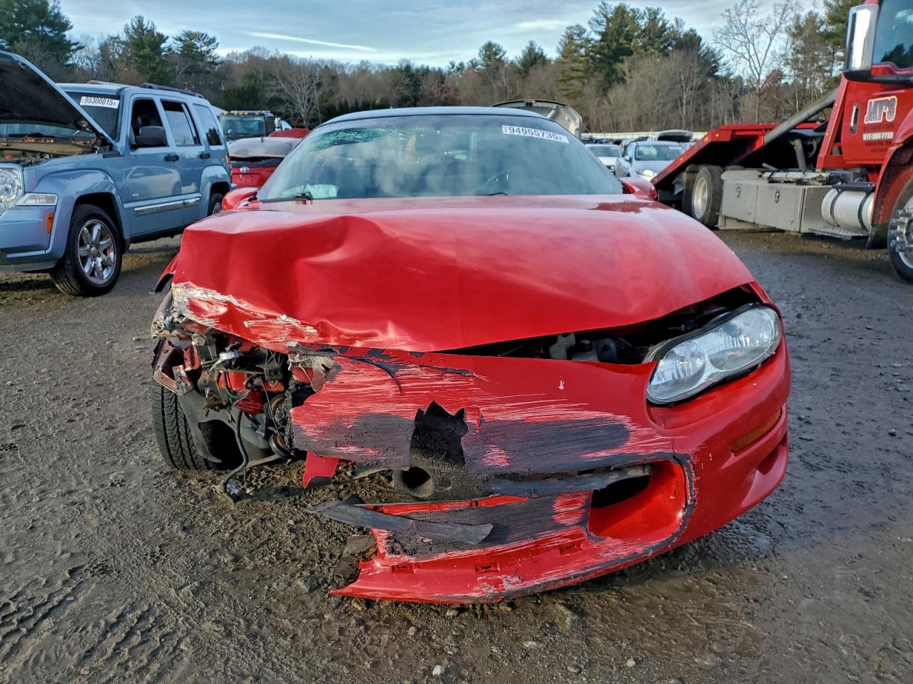 1998 Chevrolet Camaro Red vin: 2G1FP22K5W2114706