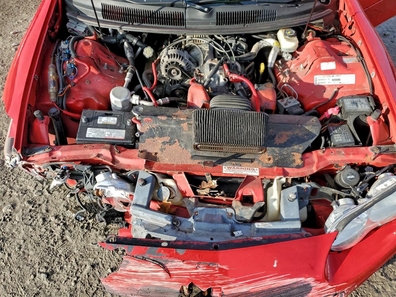 1998 Chevrolet Camaro Red vin: 2G1FP22K5W2114706