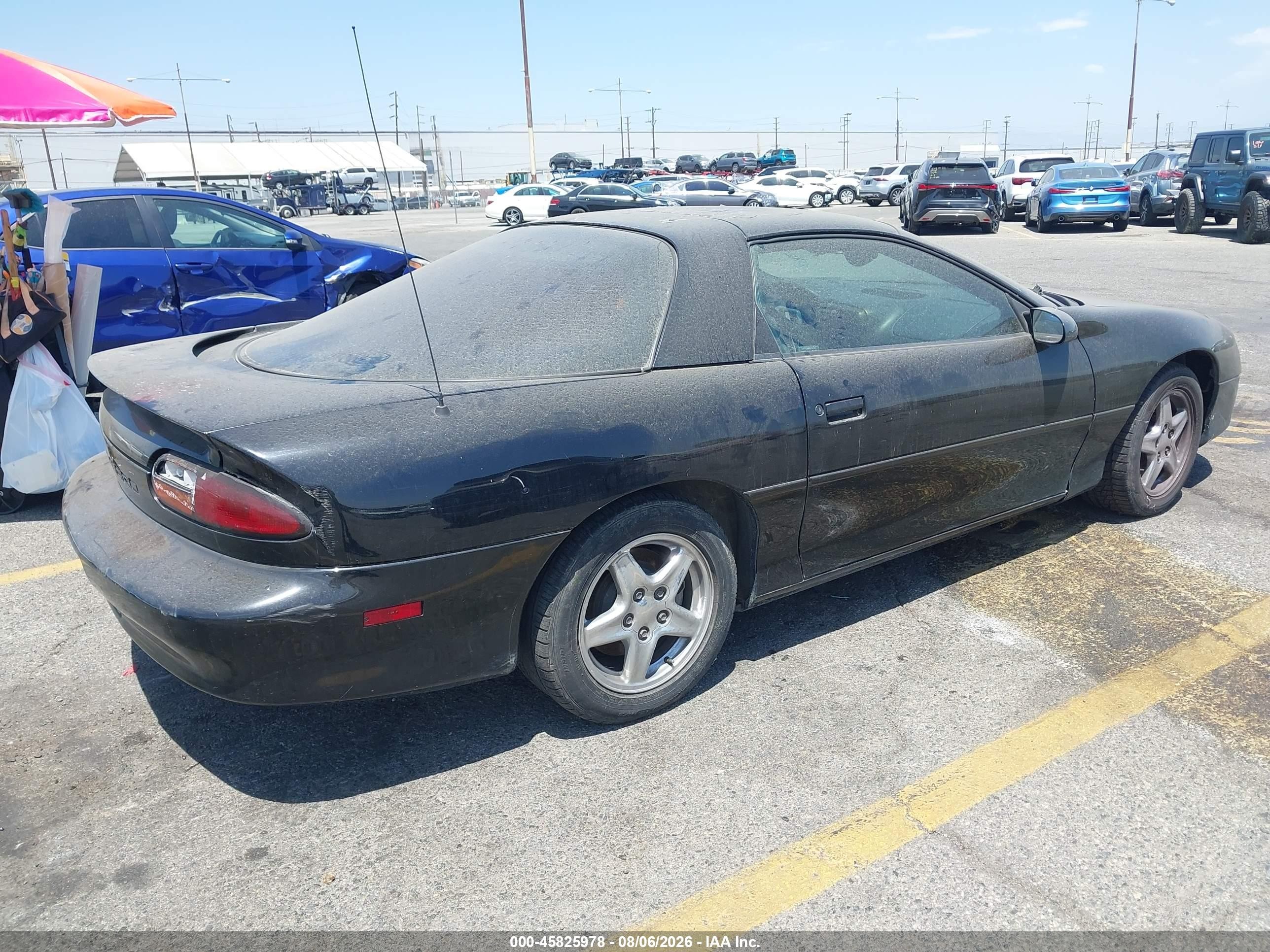 1998 Chevrolet Camaro   Black vin: 2G1FP22K5W2132221