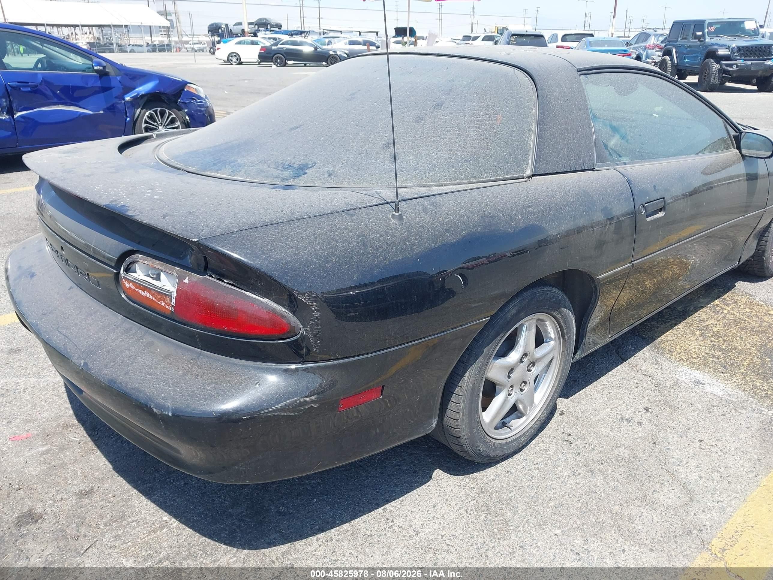 1998 Chevrolet Camaro   Black vin: 2G1FP22K5W2132221