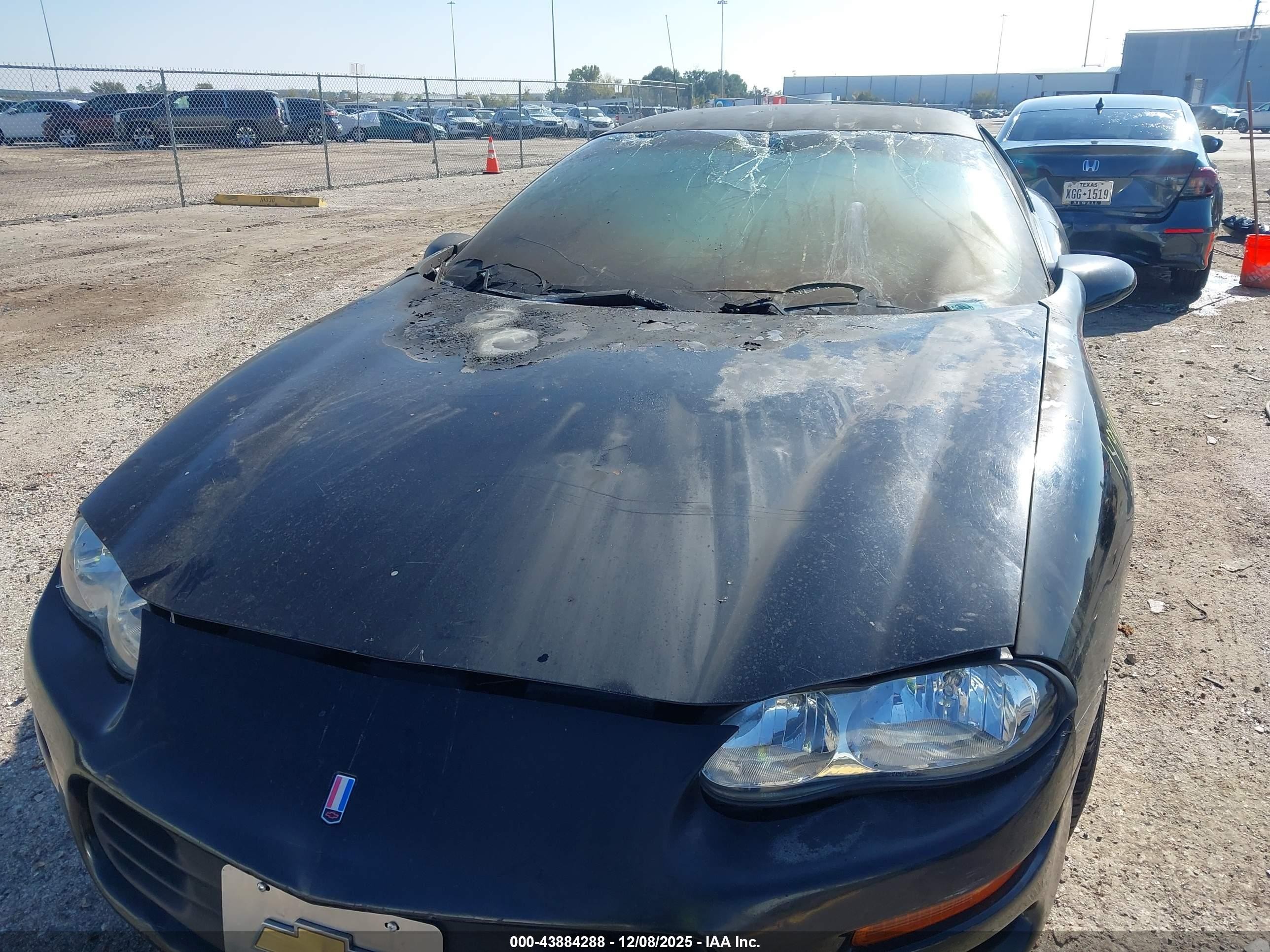1999 Chevrolet Camaro   Black vin: 2G1FP22K5X2111869