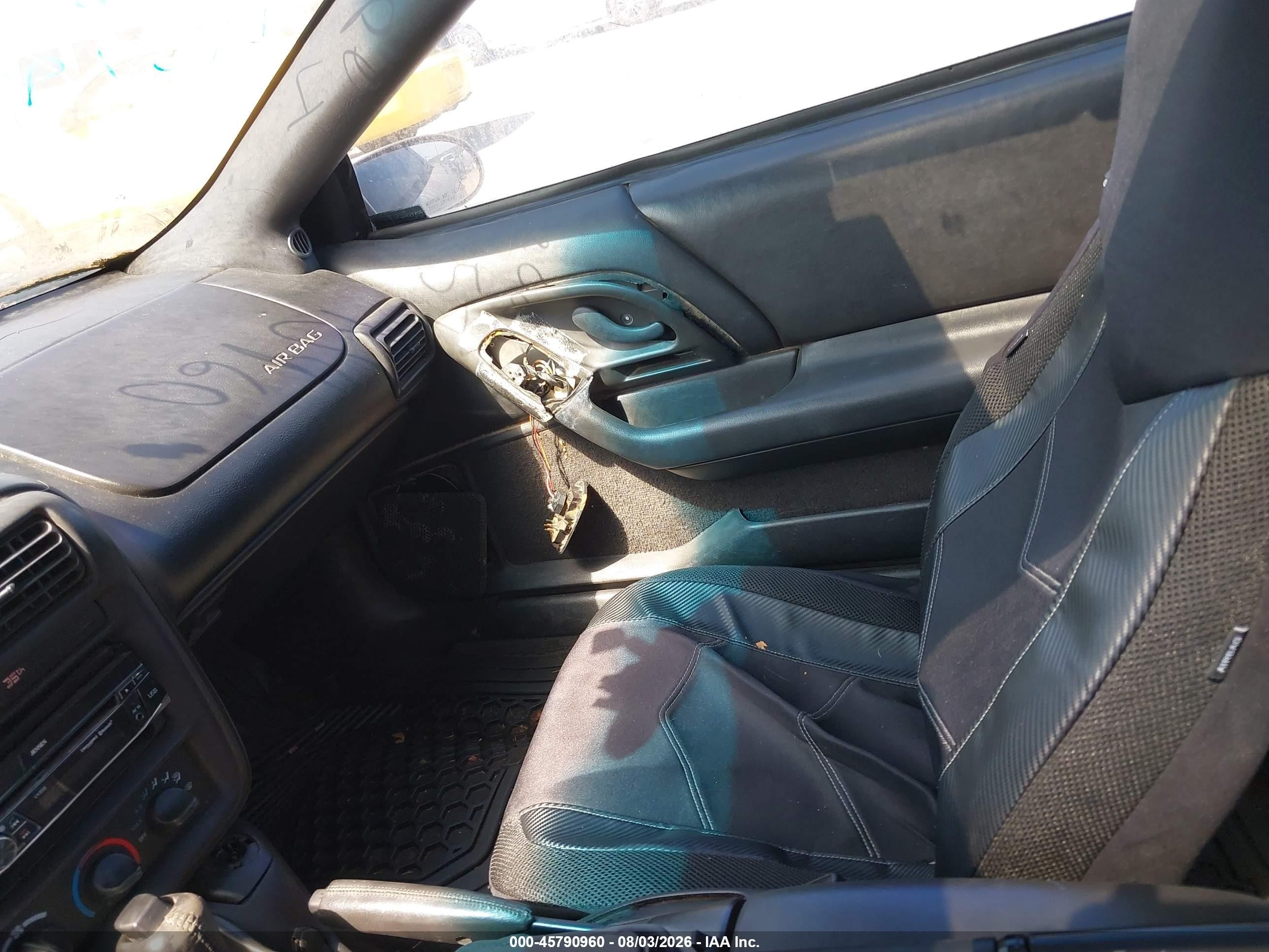 2002 Chevrolet Camaro   Gray vin: 2G1FP22K622105622